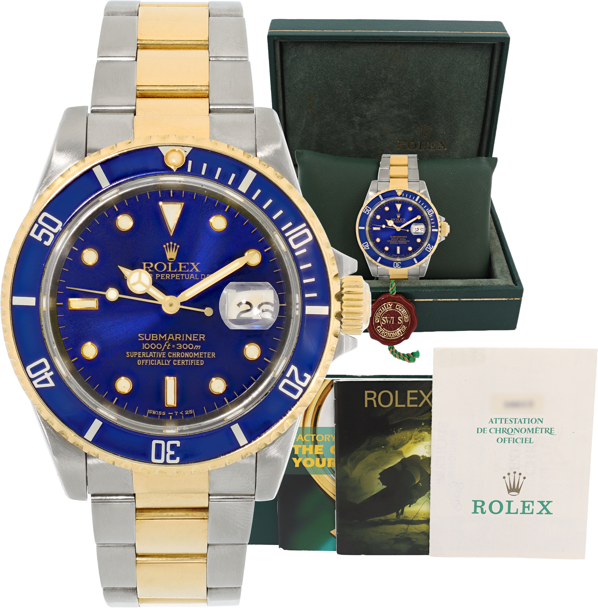 Rolex Submariner 40mm 16613 W529709 \_p