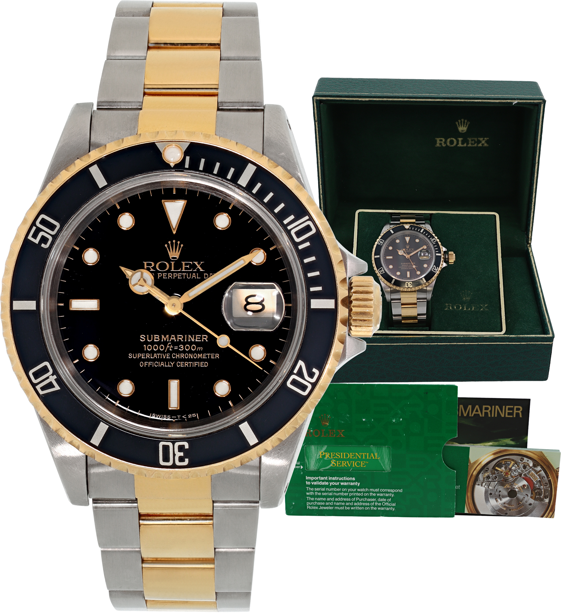 Rolex Submariner 40mm 16613 W529940 \_p