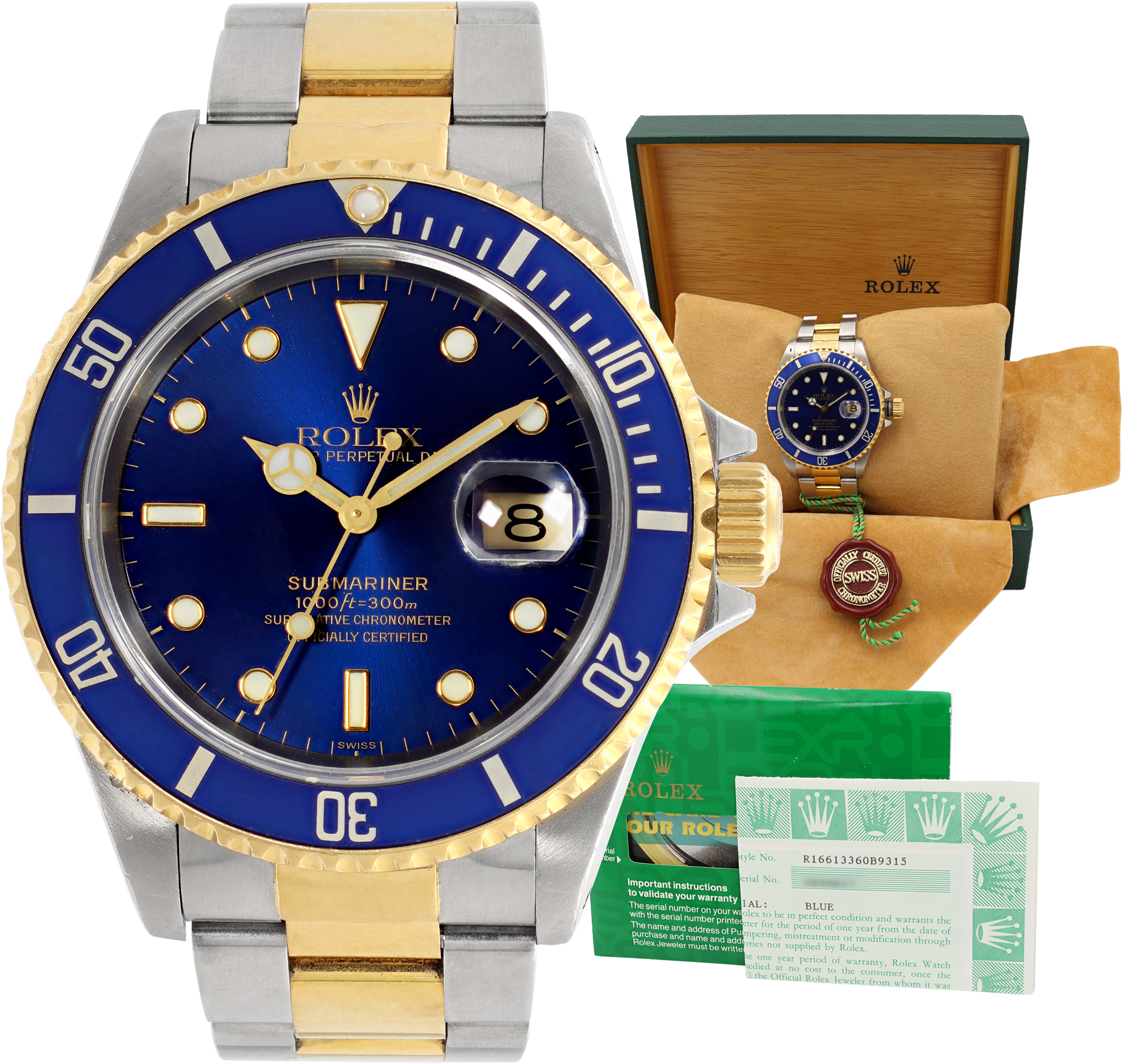 Rolex Submariner 40mm 16613