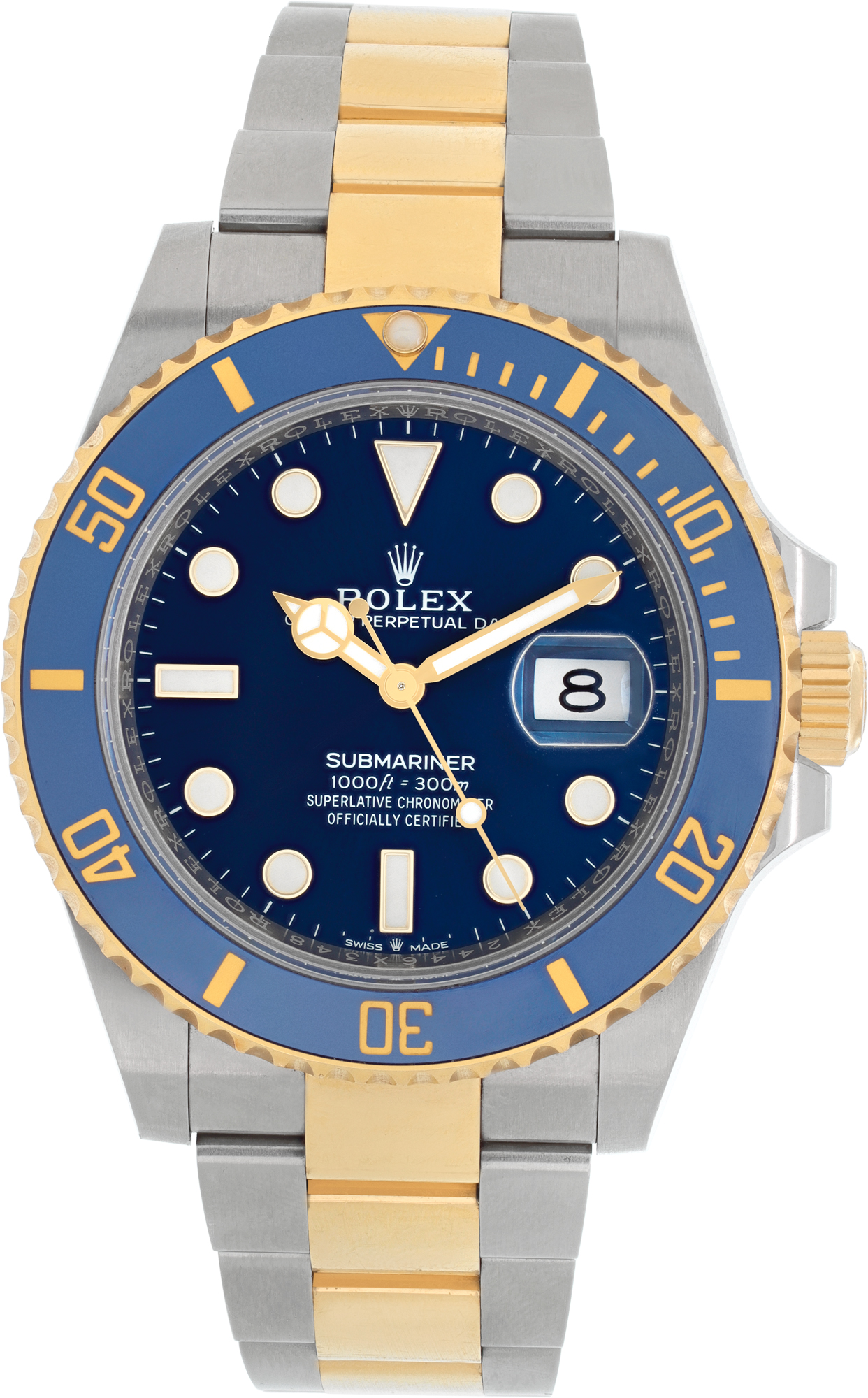 Preowned Rolex Submariner 126613LB 18k & steel 41mm auto | Gray & Sons