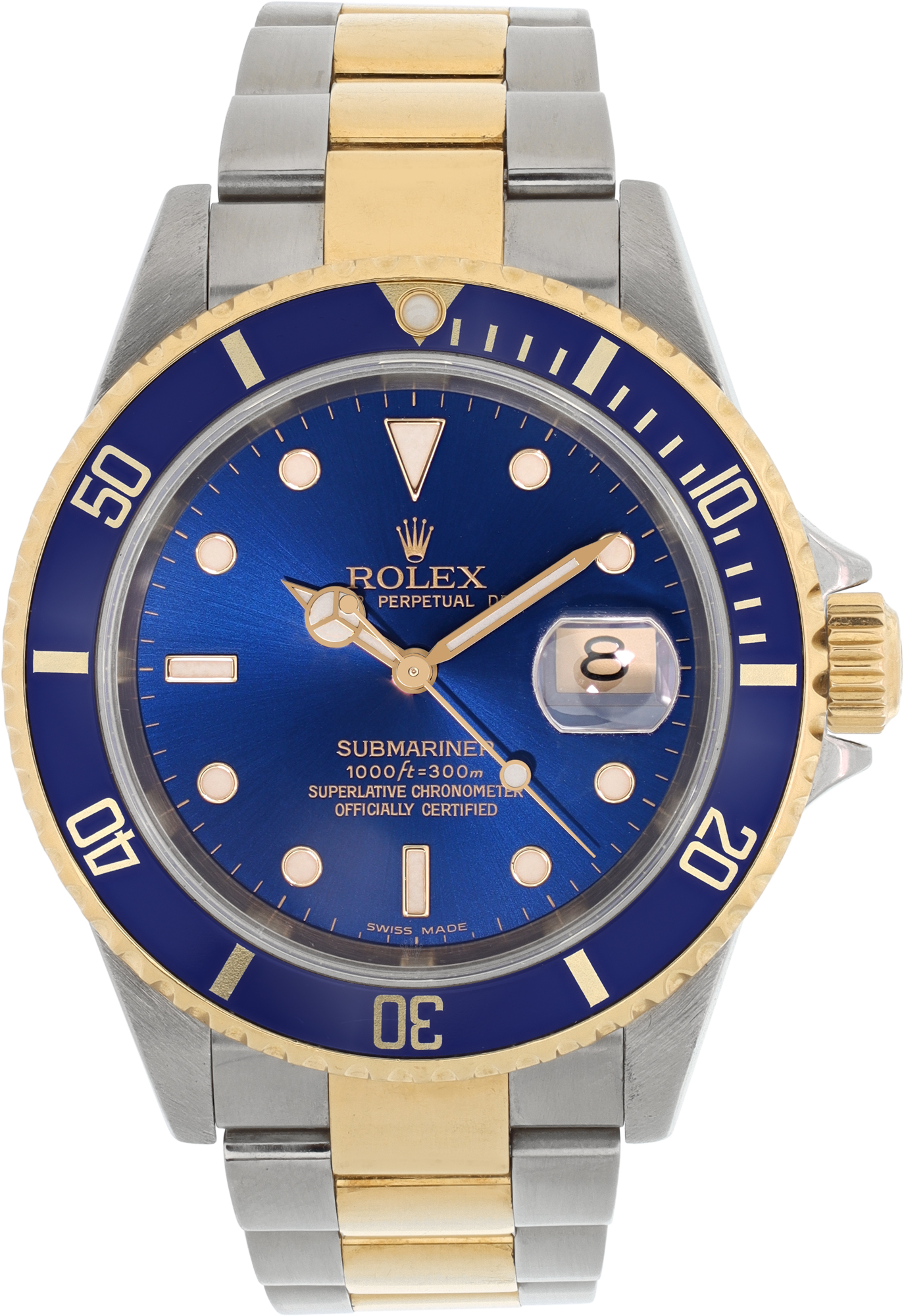Rolex Submariner "Bluesy" 40mm 16613