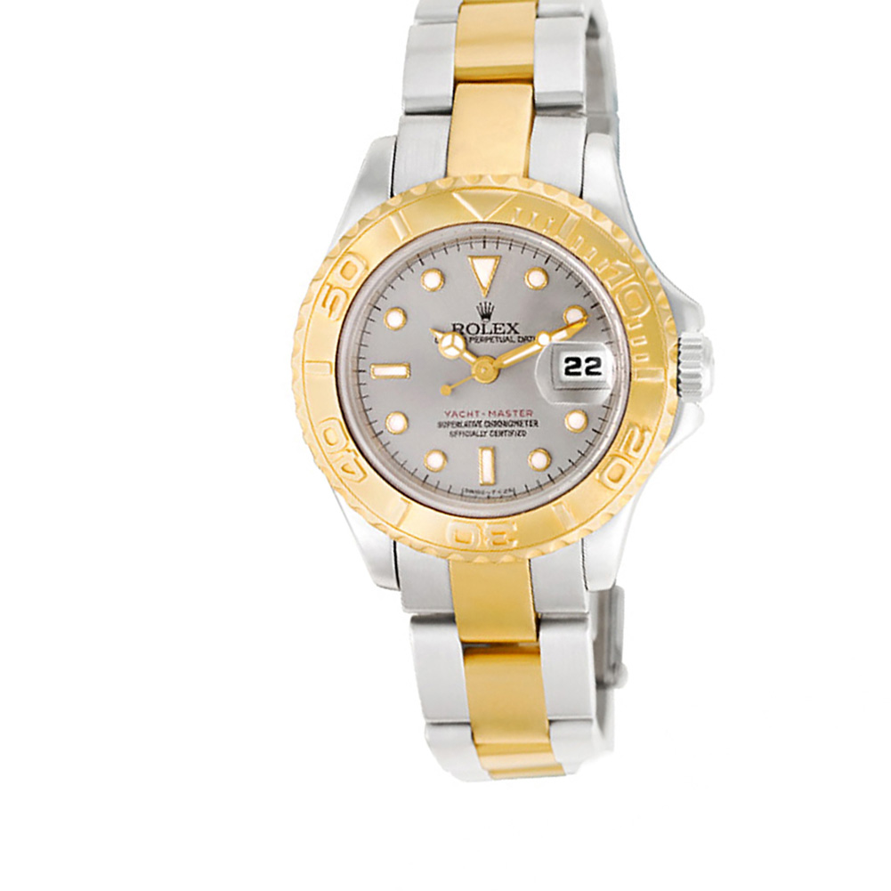 Pre-owned Rolex Yacht-Master 78733 18k & steel 29mm auto |