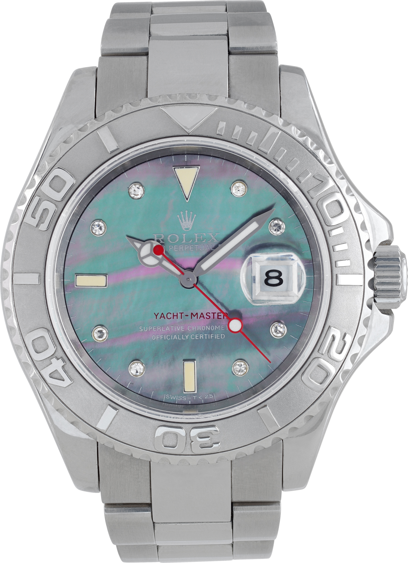 Pre-owned Rolex Yacht-Master MOP 16622 Stainless W528084 | Gray & Sons