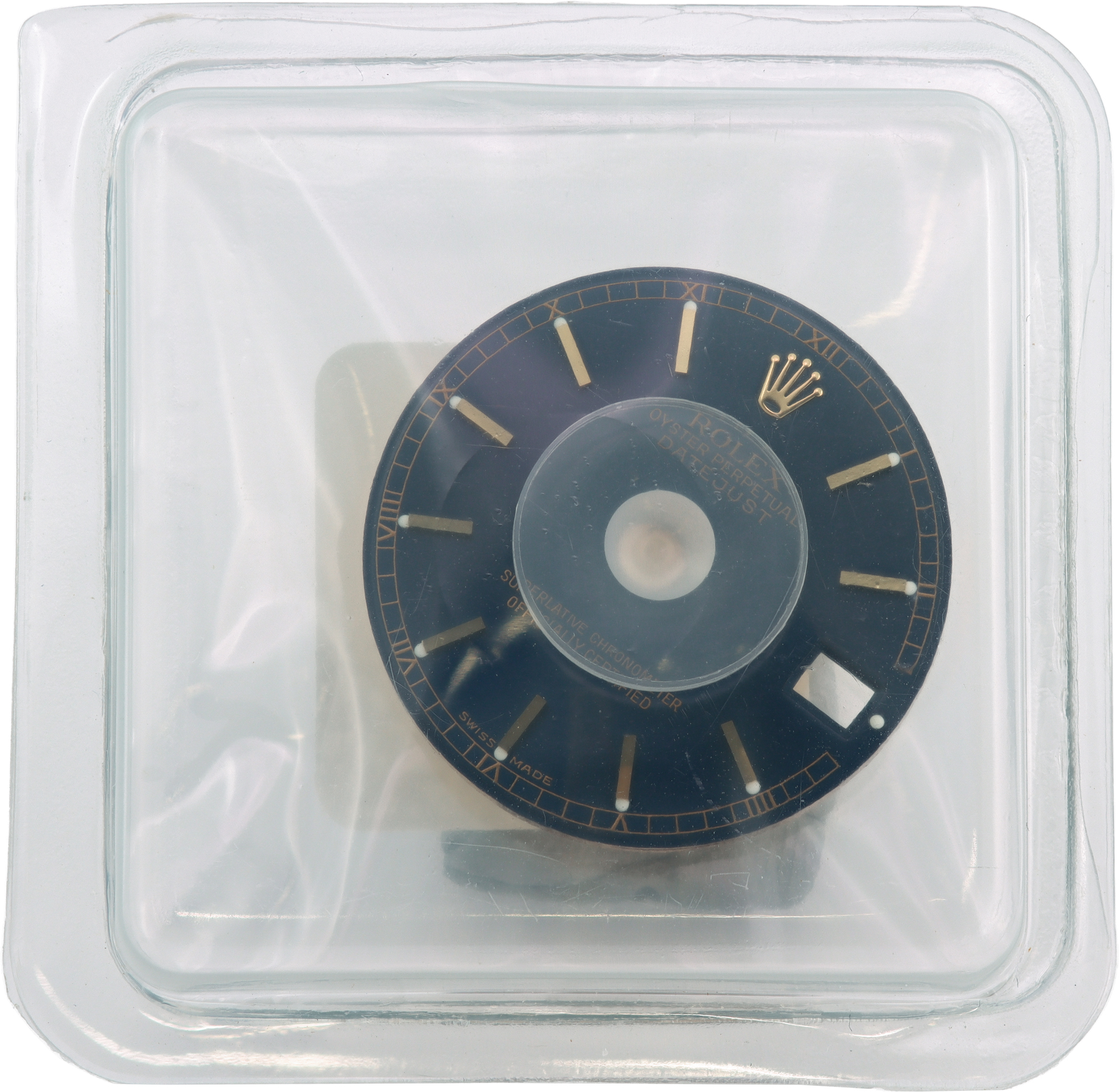 SEALED Original Rolex Ladies DateJust Midnight Blue & Gold Dial for 31mm