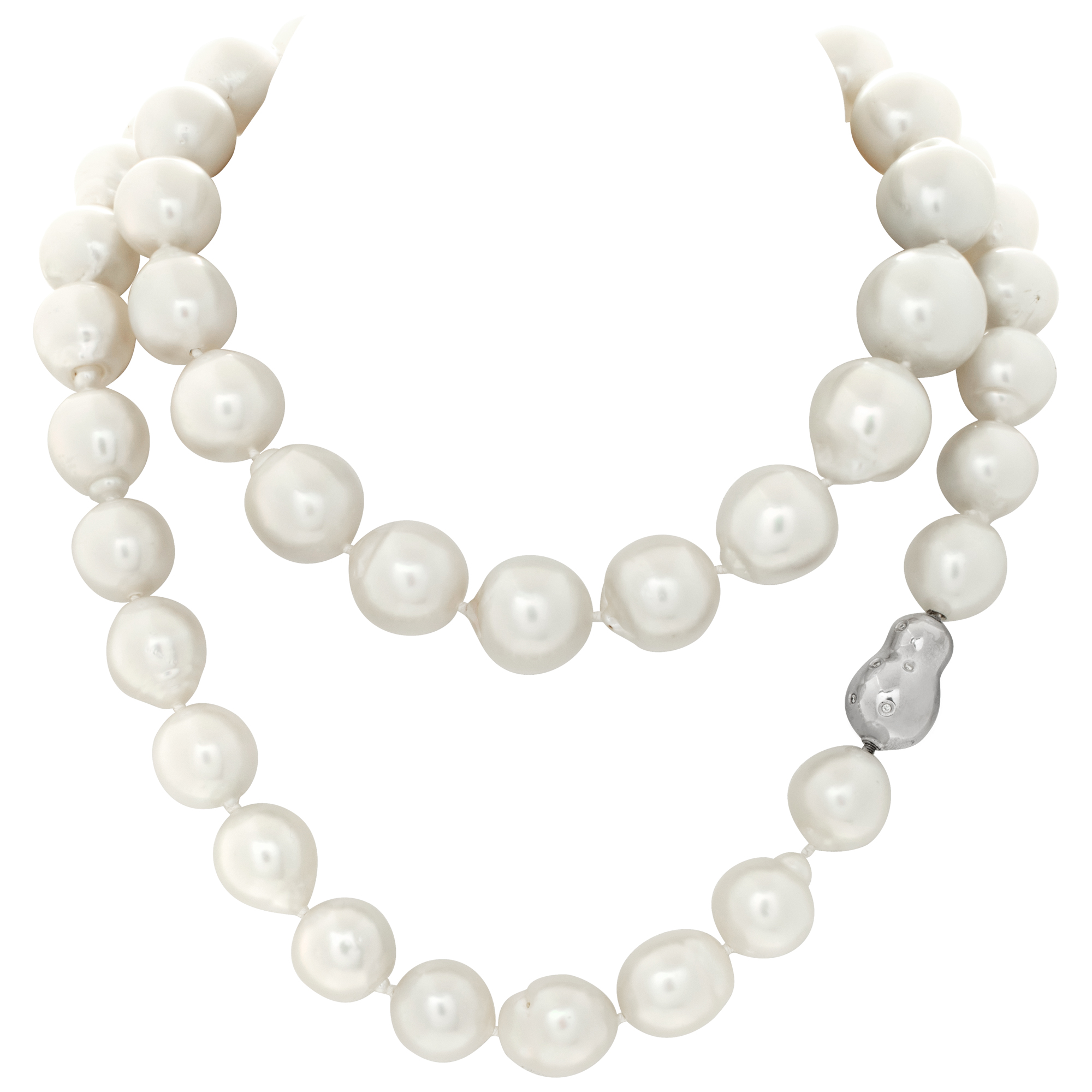 South Sea Opera Length Baroque Pearl Necklace S520225