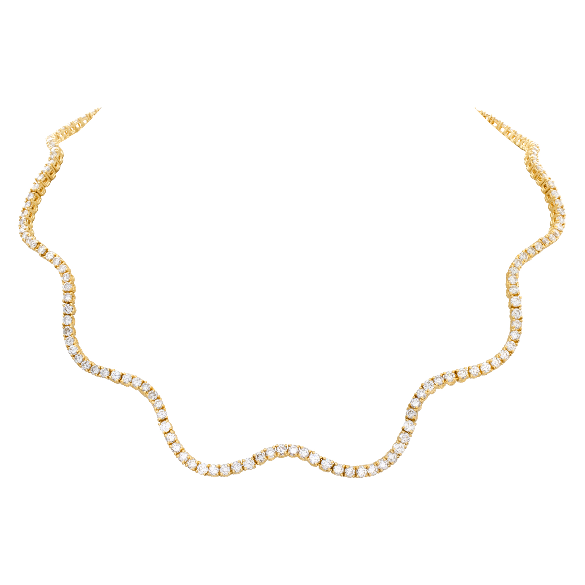 ★早期完売★Numbering★ROUND BRILLIANT NECKLACE #3713★人気 3713_White - NUMBERING
