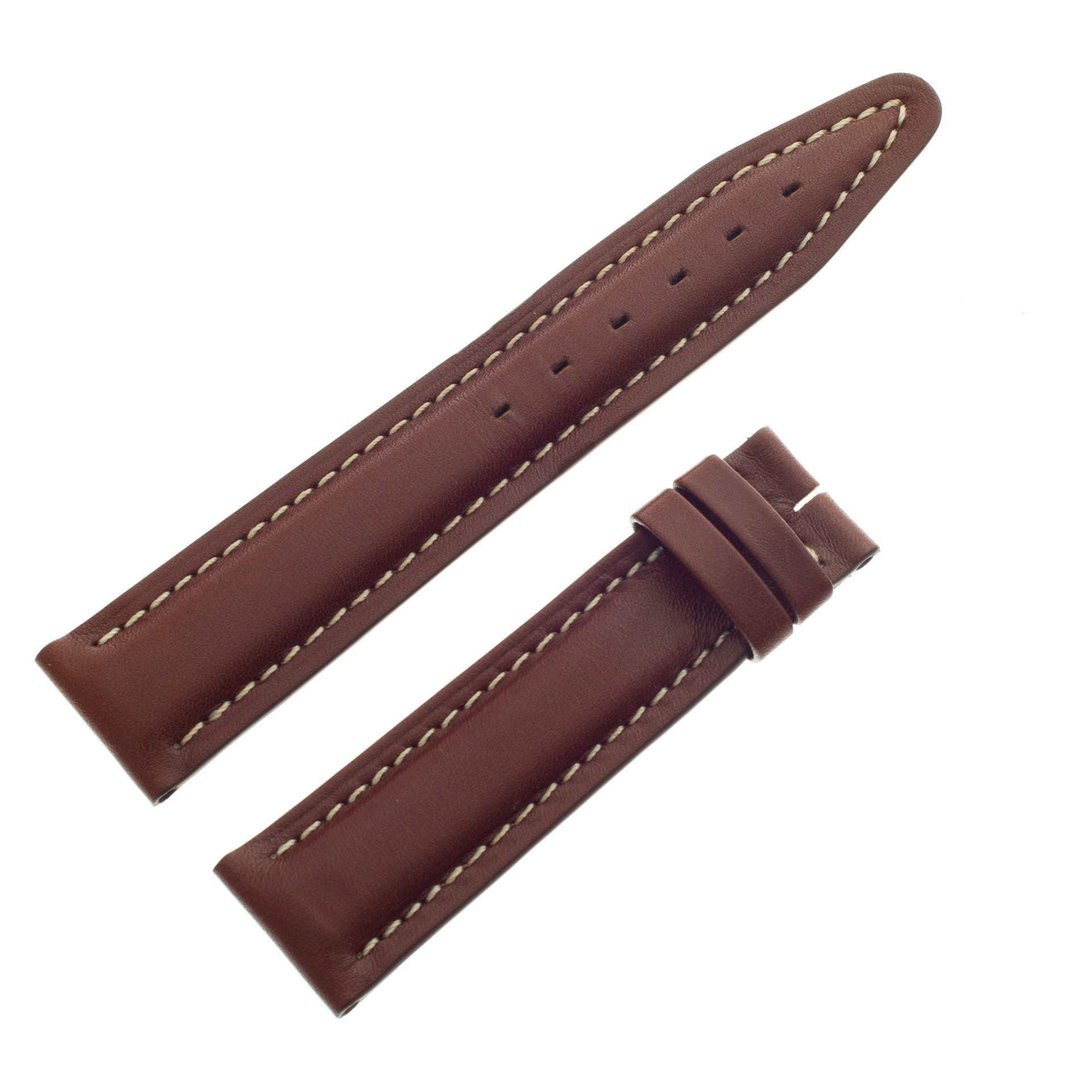TAG Heuer brown calfskin strap