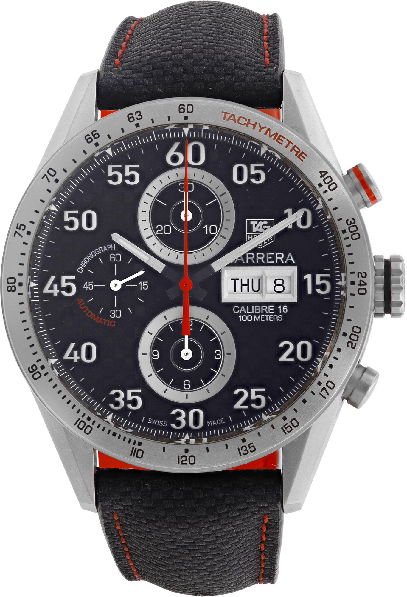 Tag Heuer Carrera "TITANIUM CARBON FIBER" 43mm CV2A80 W530493