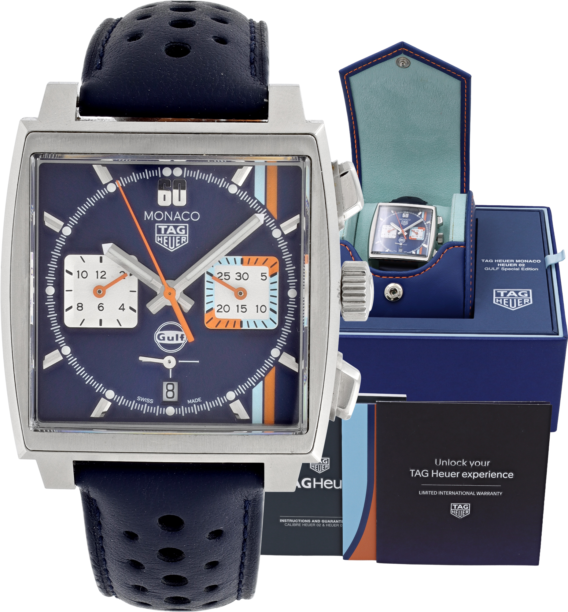 Tag Heuer Monaco 39mm CBL2115.FC6494