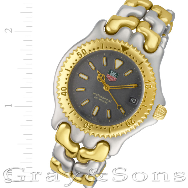 Used Tag Heuer Professional W46342 18k & steel 37.5mm | Gray & Sons