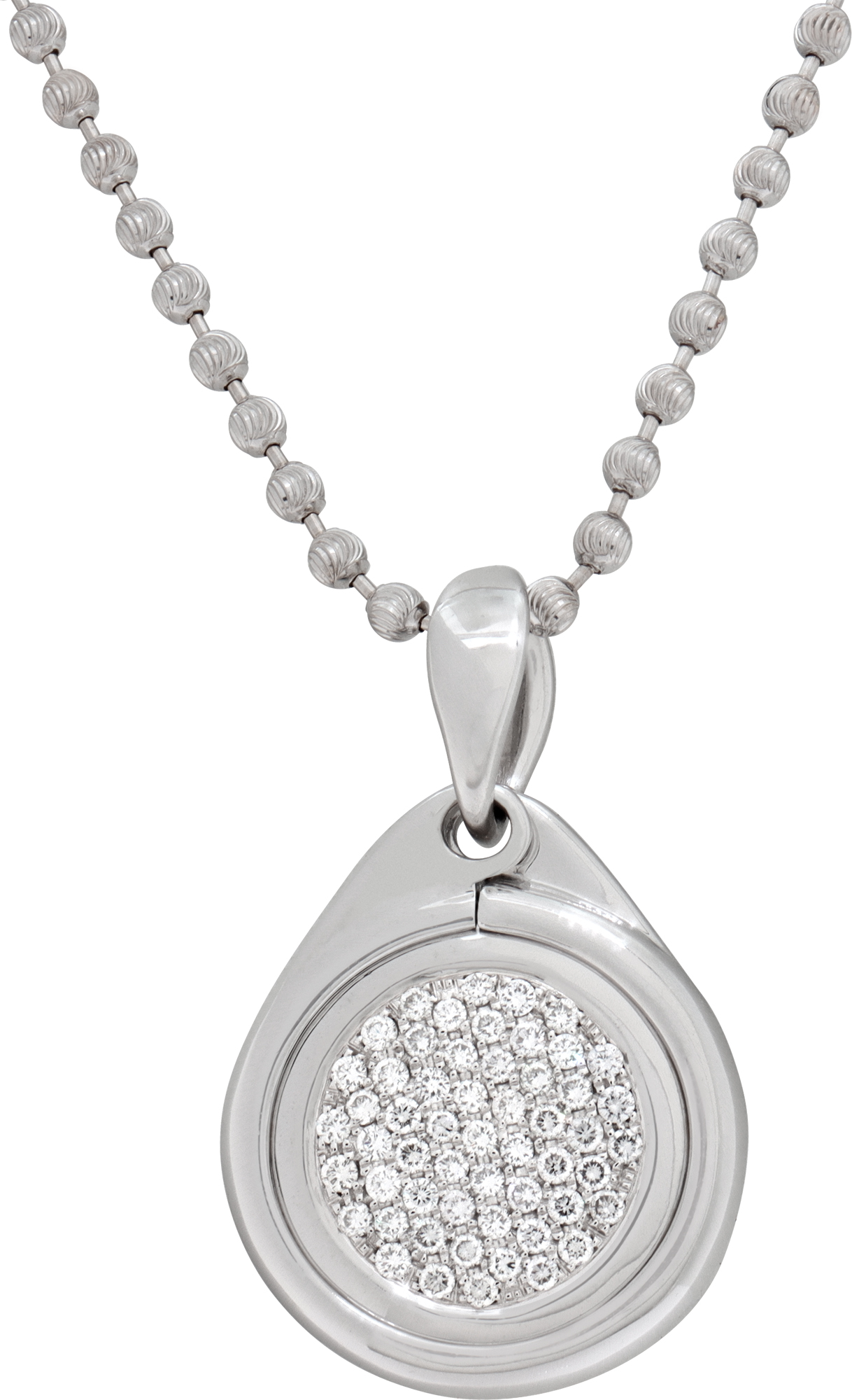 Tamara Comolli turquoise and diamond necklace