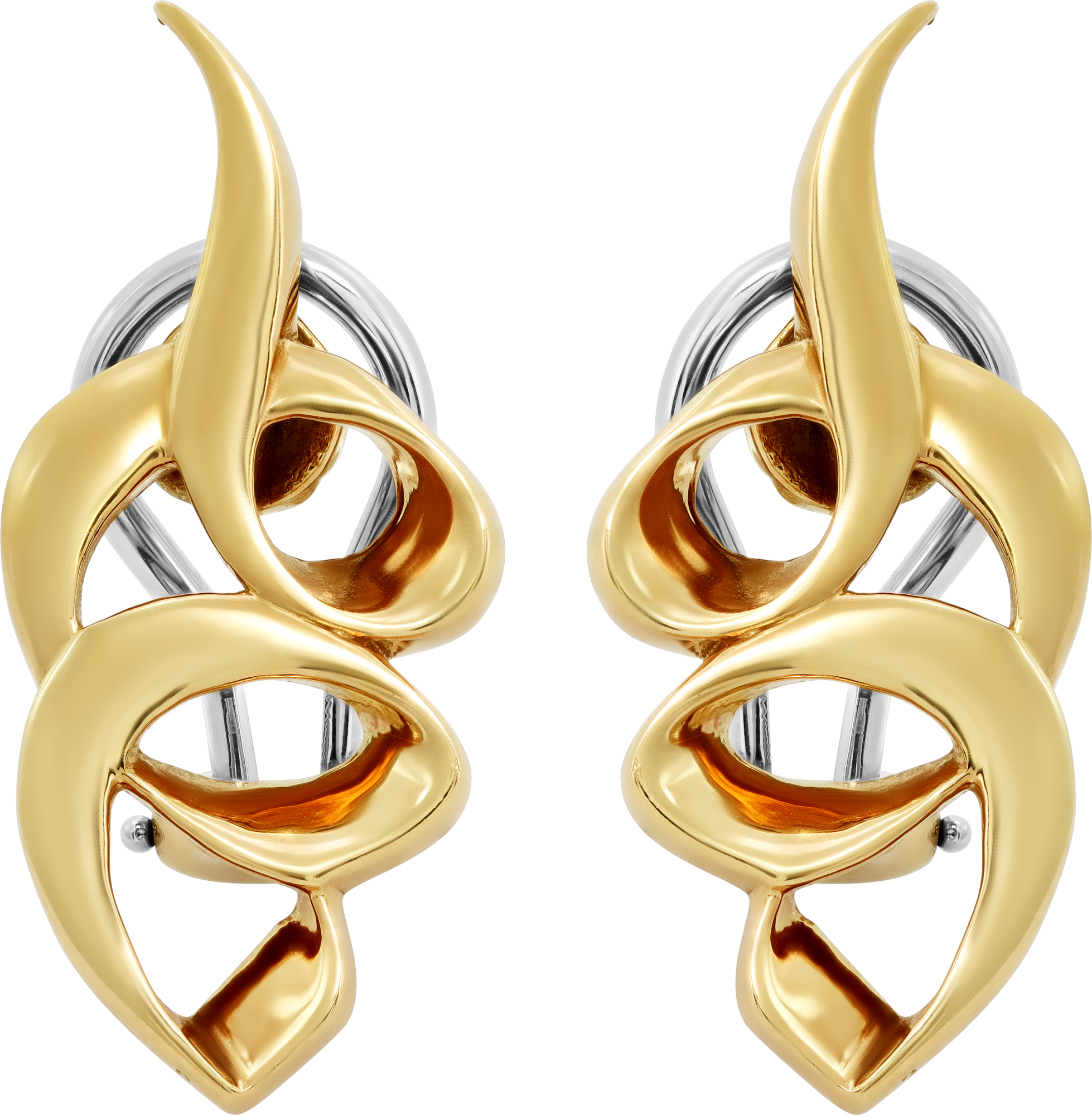 Tiffany & Co. 1983 Paloma Picasso earrings 18k yellow gold N518048