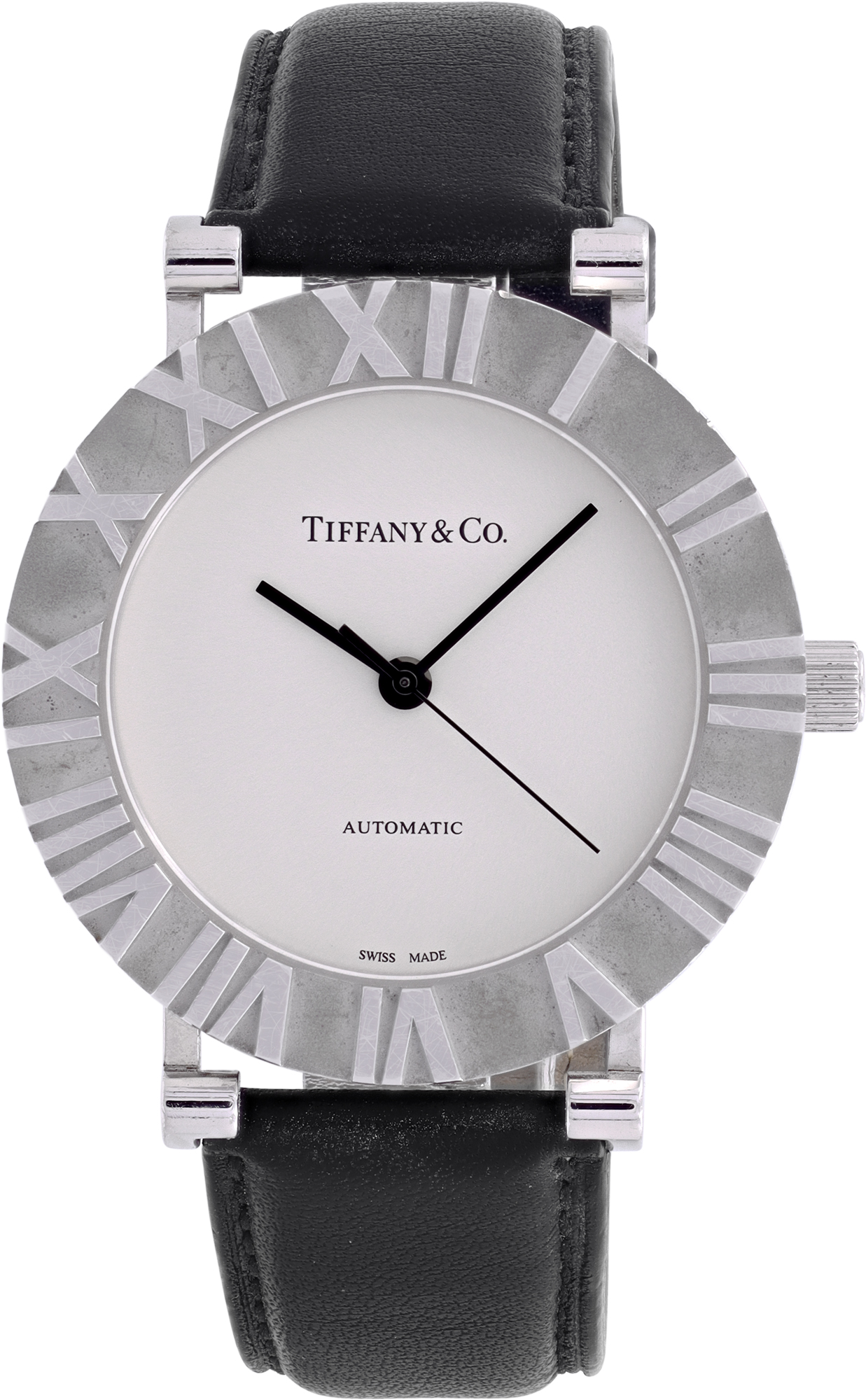 Preowned Tiffany & Co Atlas Sterling Silver 39mm W530169 | Gray & Sons
