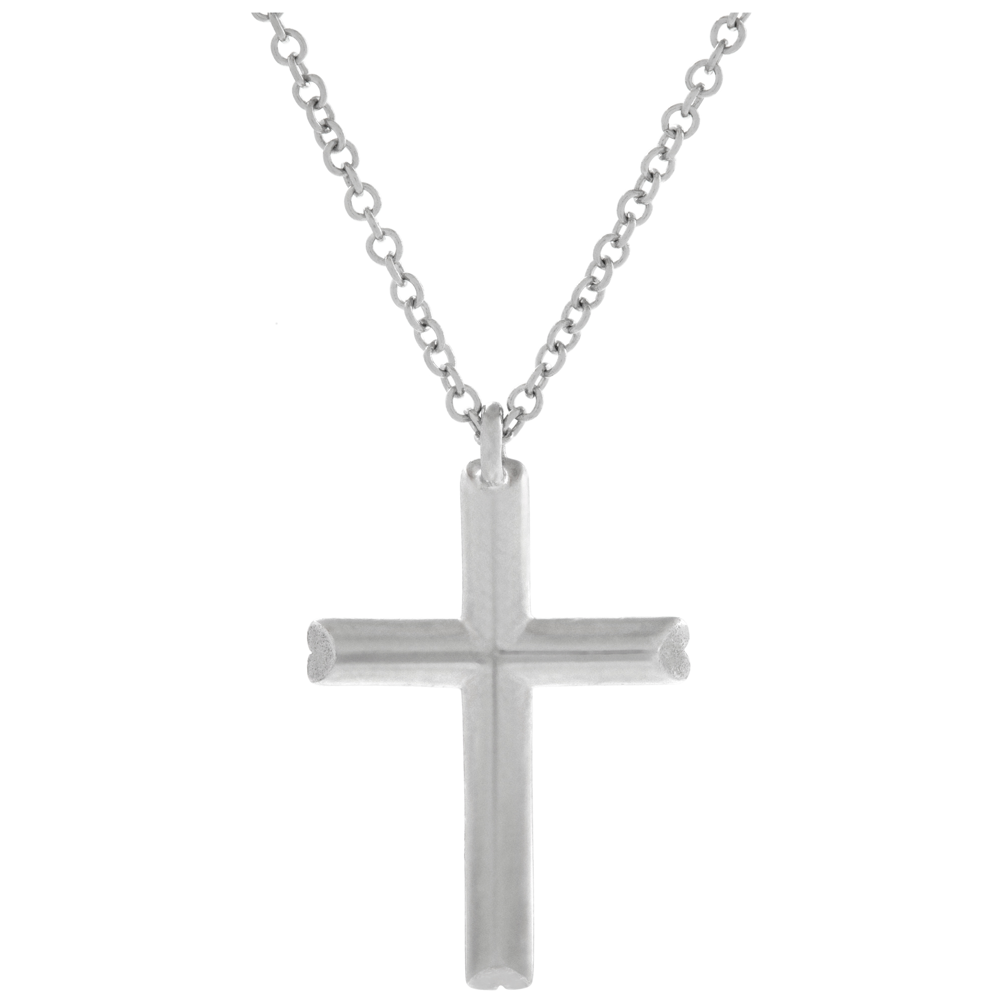 Tiffany & Co. Cross sterling silver necklace | Gray & Sons Jewelers