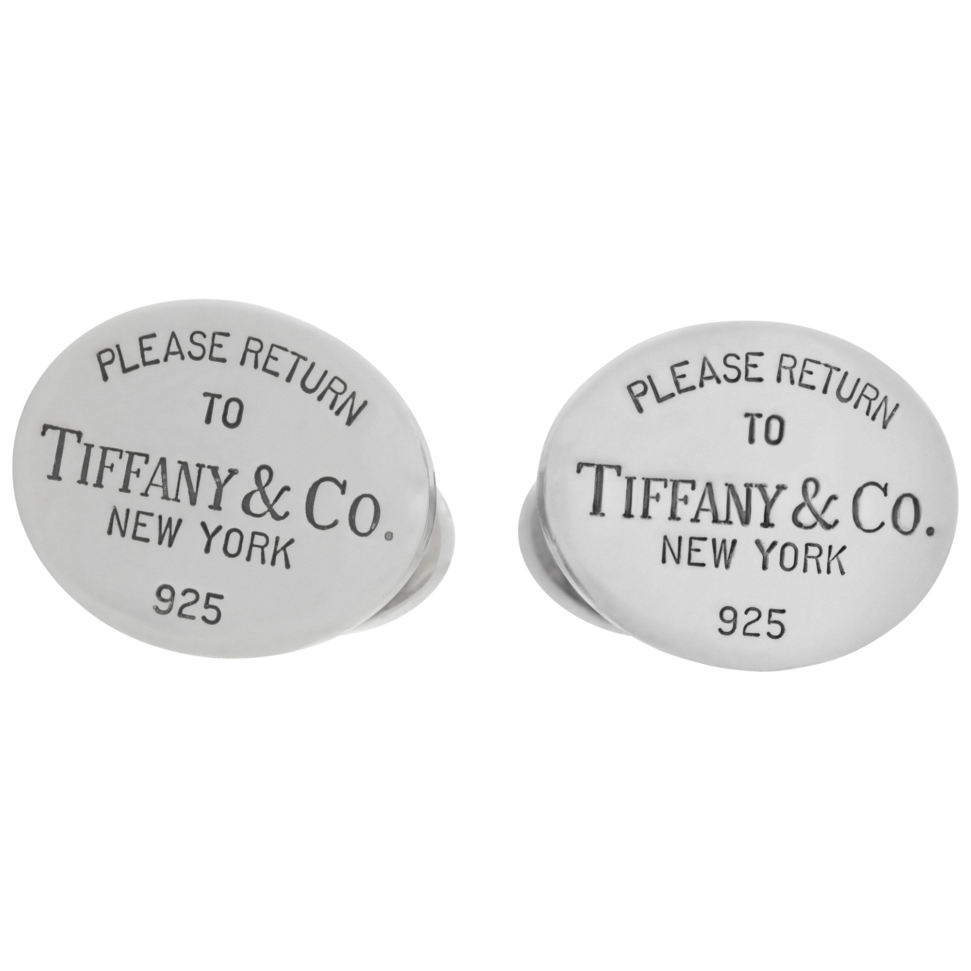 Tiffany & Co. 925シルバー カフリンクス セット Tiffany & Co. 925シルバー カフリンクス セット