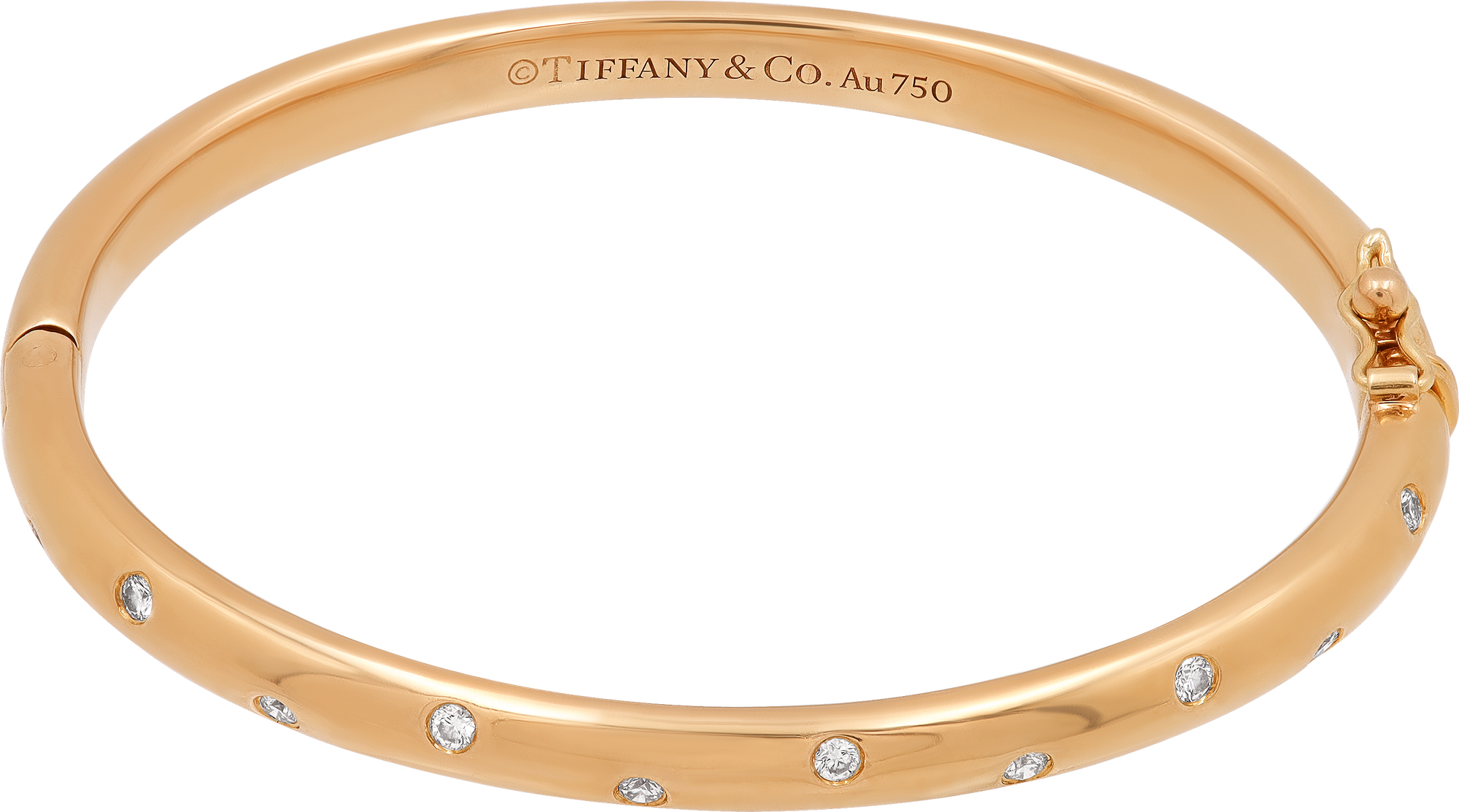 Tiffany & Co. Diamond Etoile Bangle in 18k rose gold