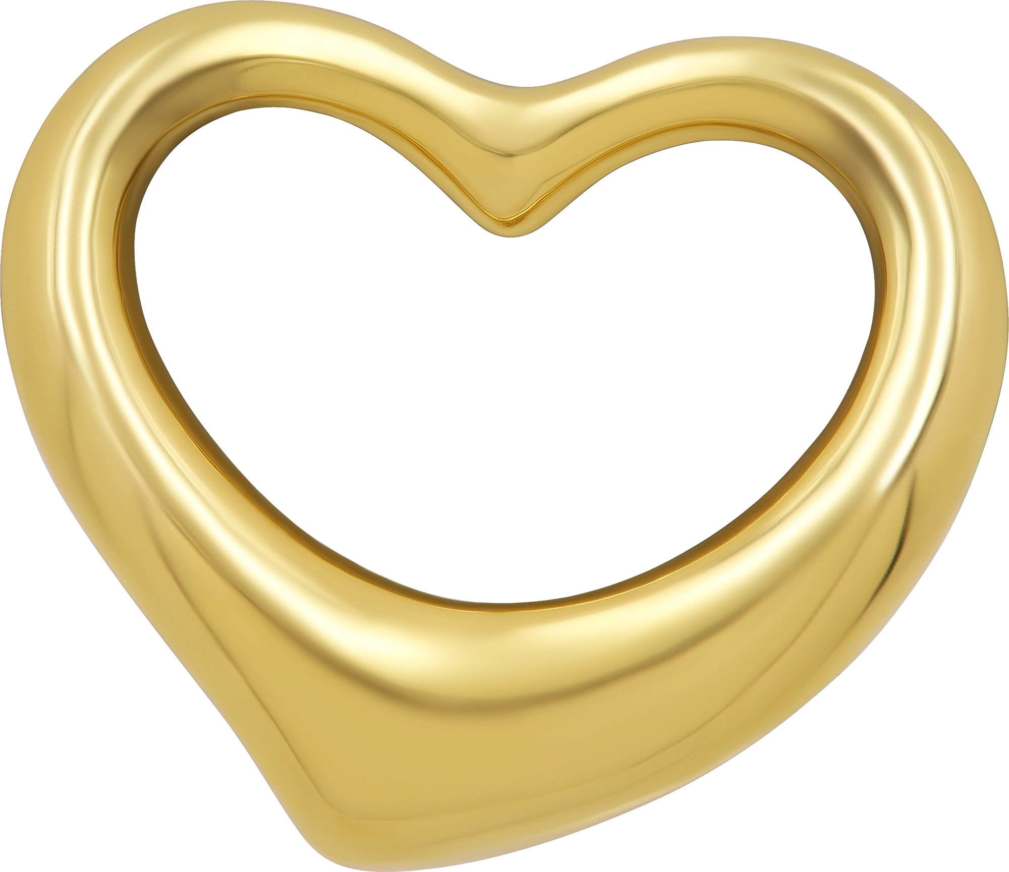 Tiffany & Co Elsa Peretti Pendant 18k Yellow gold