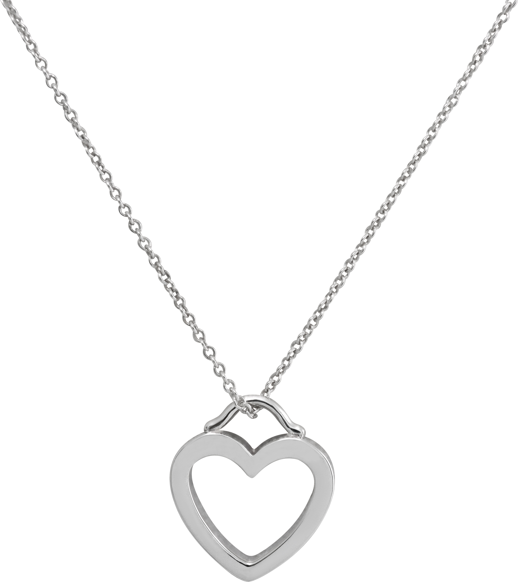 Tiffany & Co. heart necklace in sterling silver