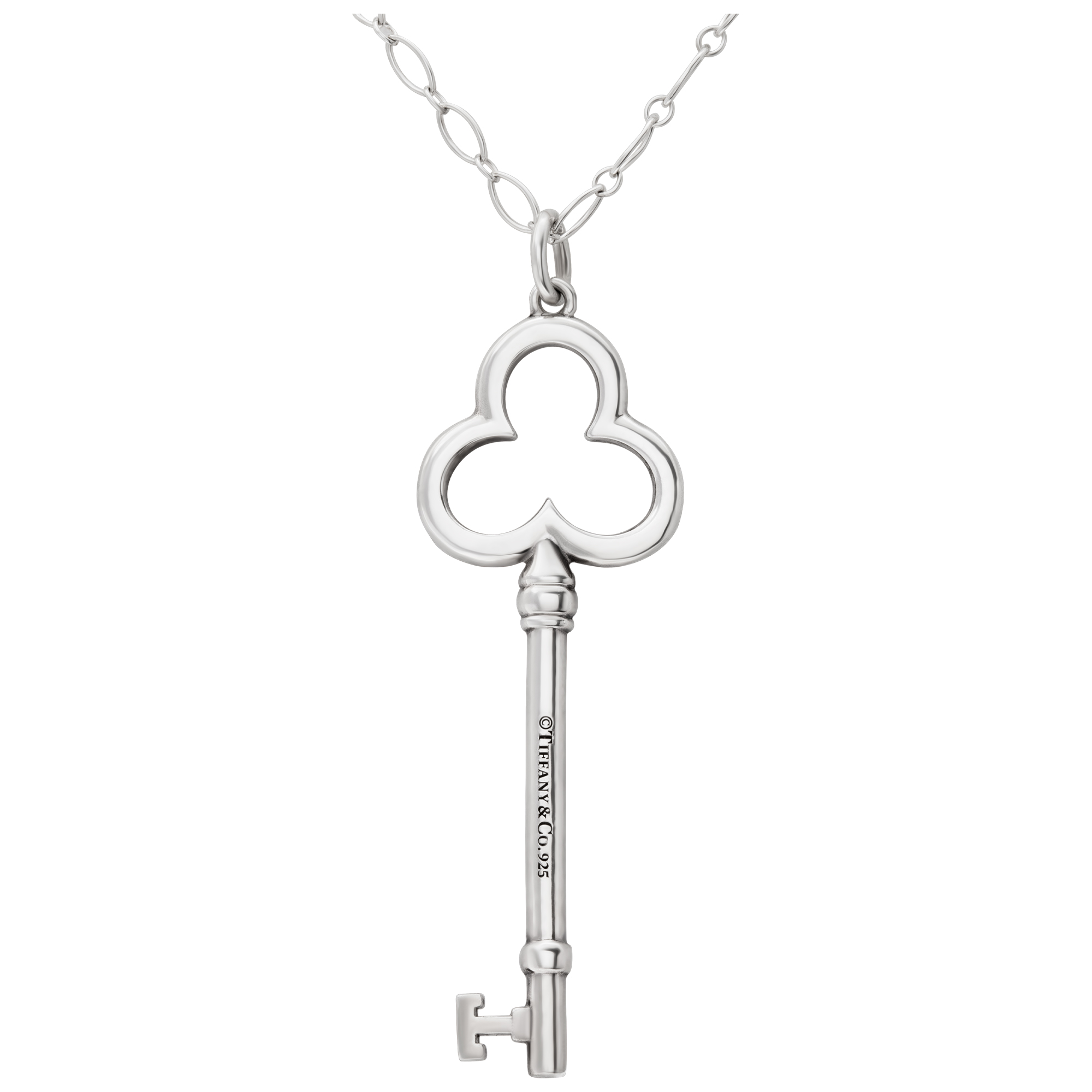 ティファニー　クローバーキー　ネックレス　ペンダント　925 TIFFANY&Co./ティファニー】 クローバー クォーターフォイルキー