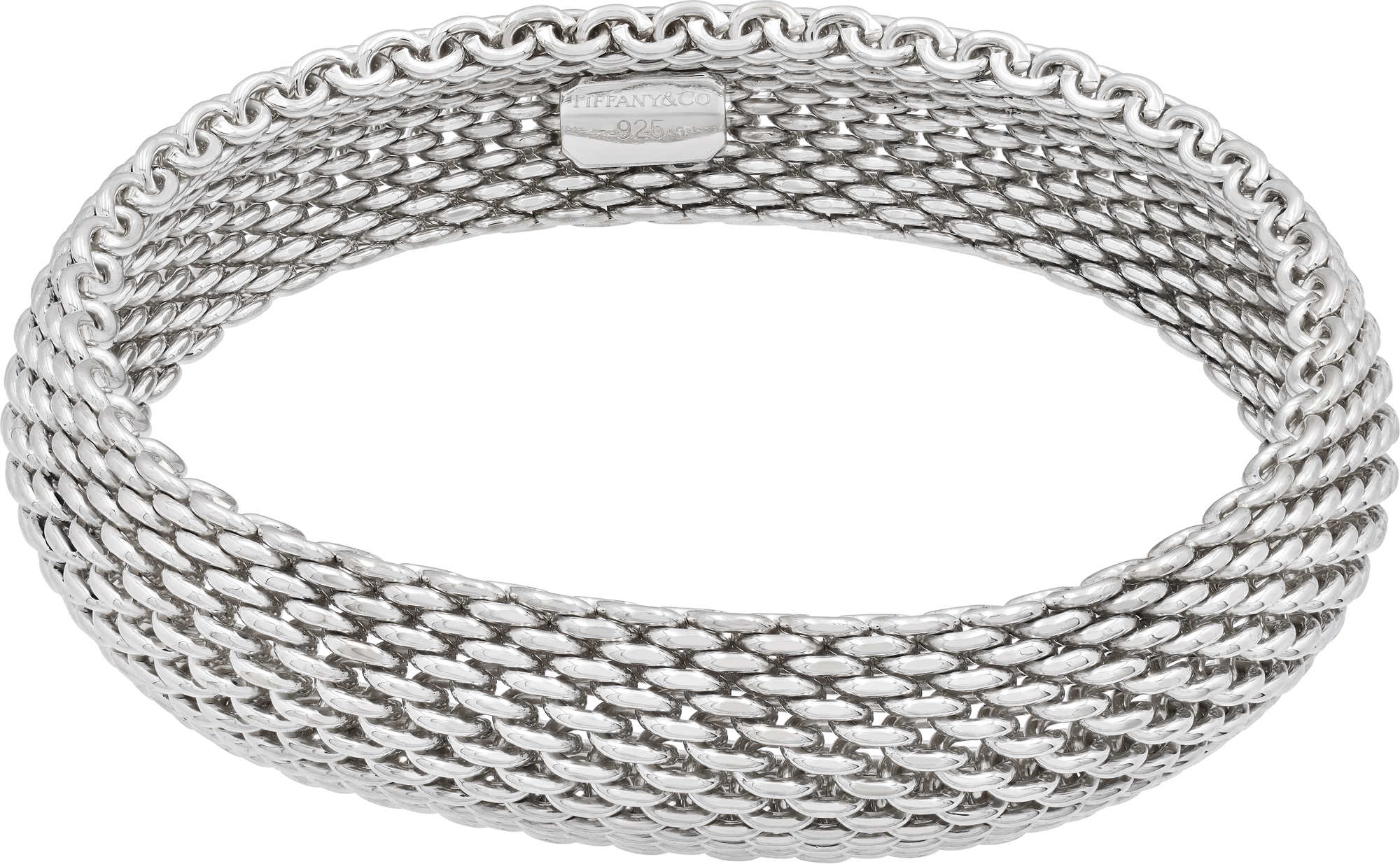 Tiffany & Co. Somerset Mesh bracelet in sterling silver N518724