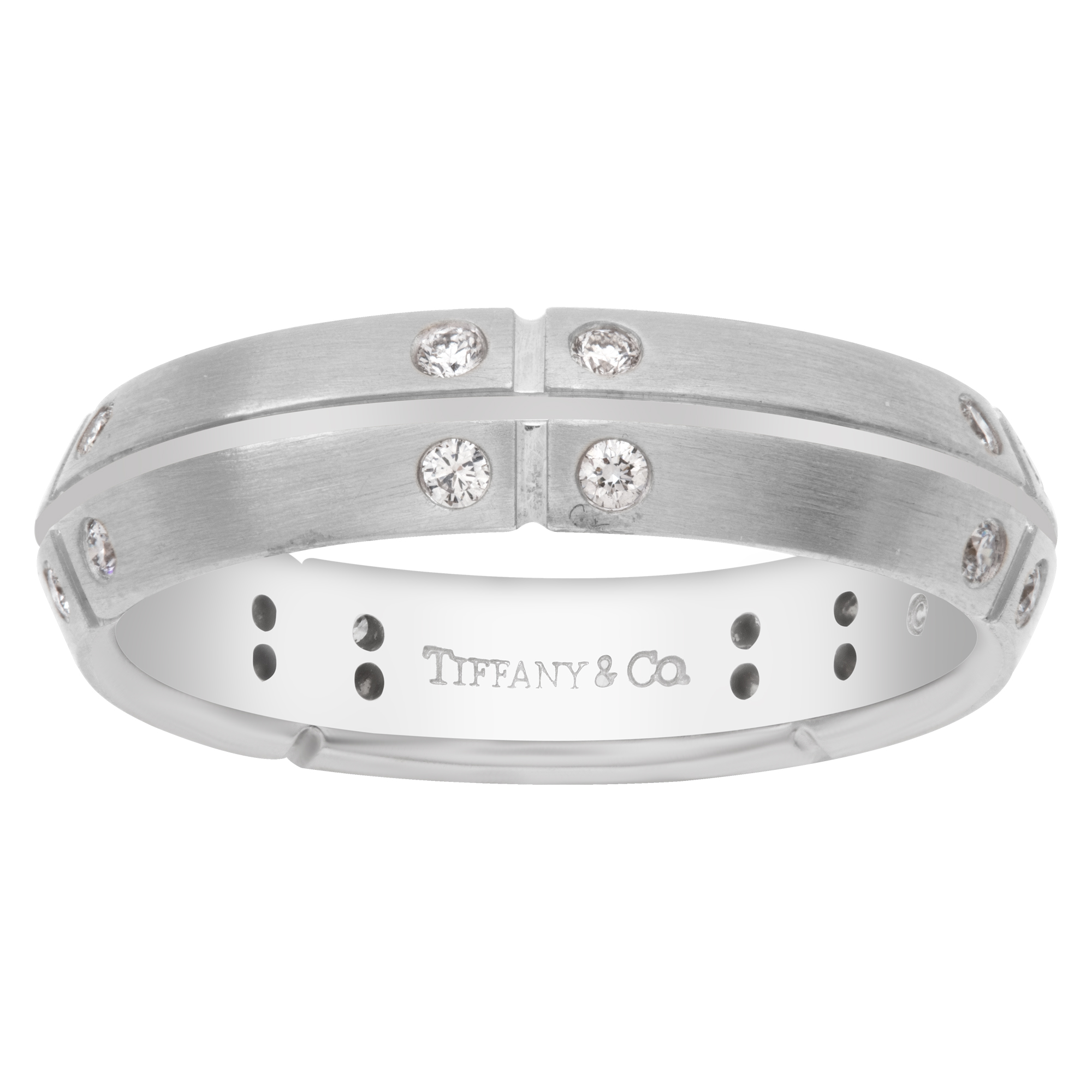 ティファニーストリーメリカ Tiffany & Co. Streamerica Tiffany & Co. Streamerica band with Diamonds | Gray & Sons