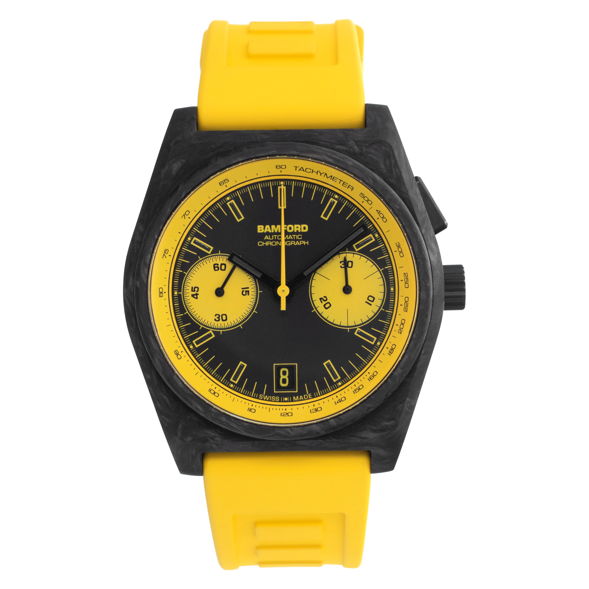 Bamford Chronograph B347 pvd 41.5mm auto watch | Gray & Sons Jewelers