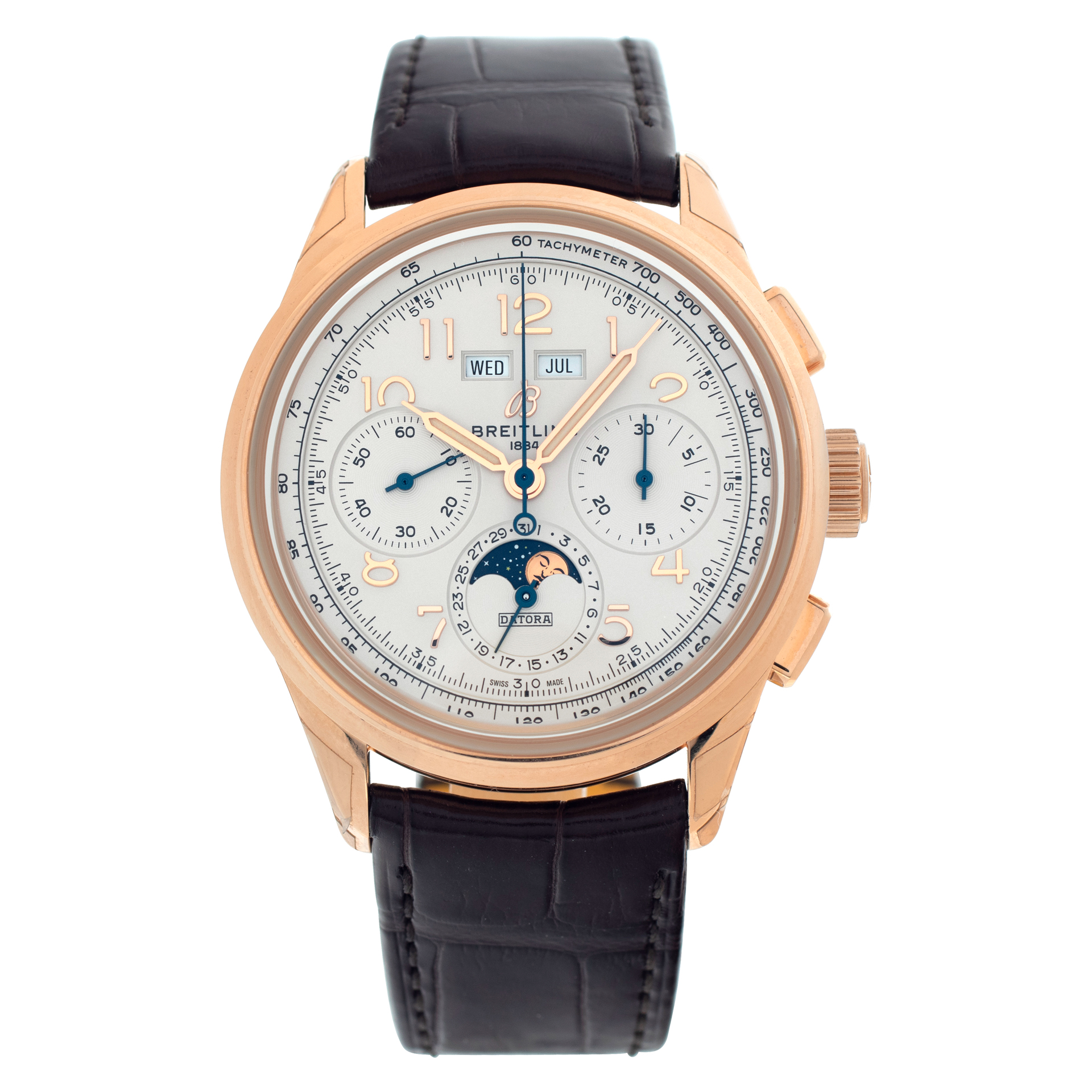 Breitling Datora RB2510 18k rose gold 42mm auto watch | Gray & Sons