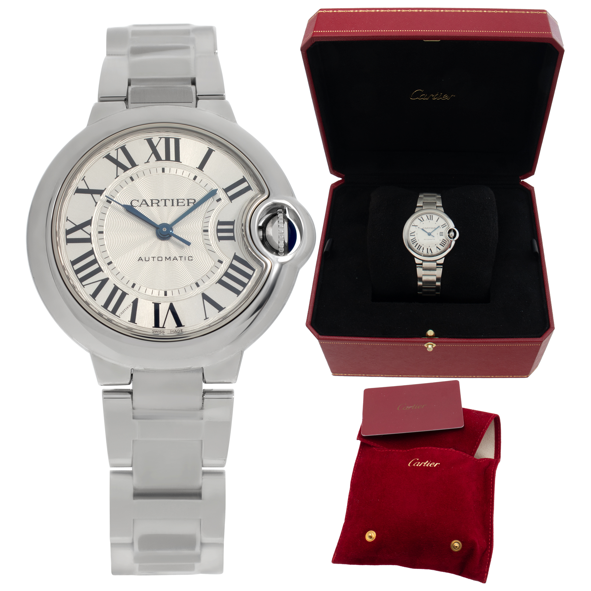 Unused Cartier Ballon Bleu 33mm w6920071