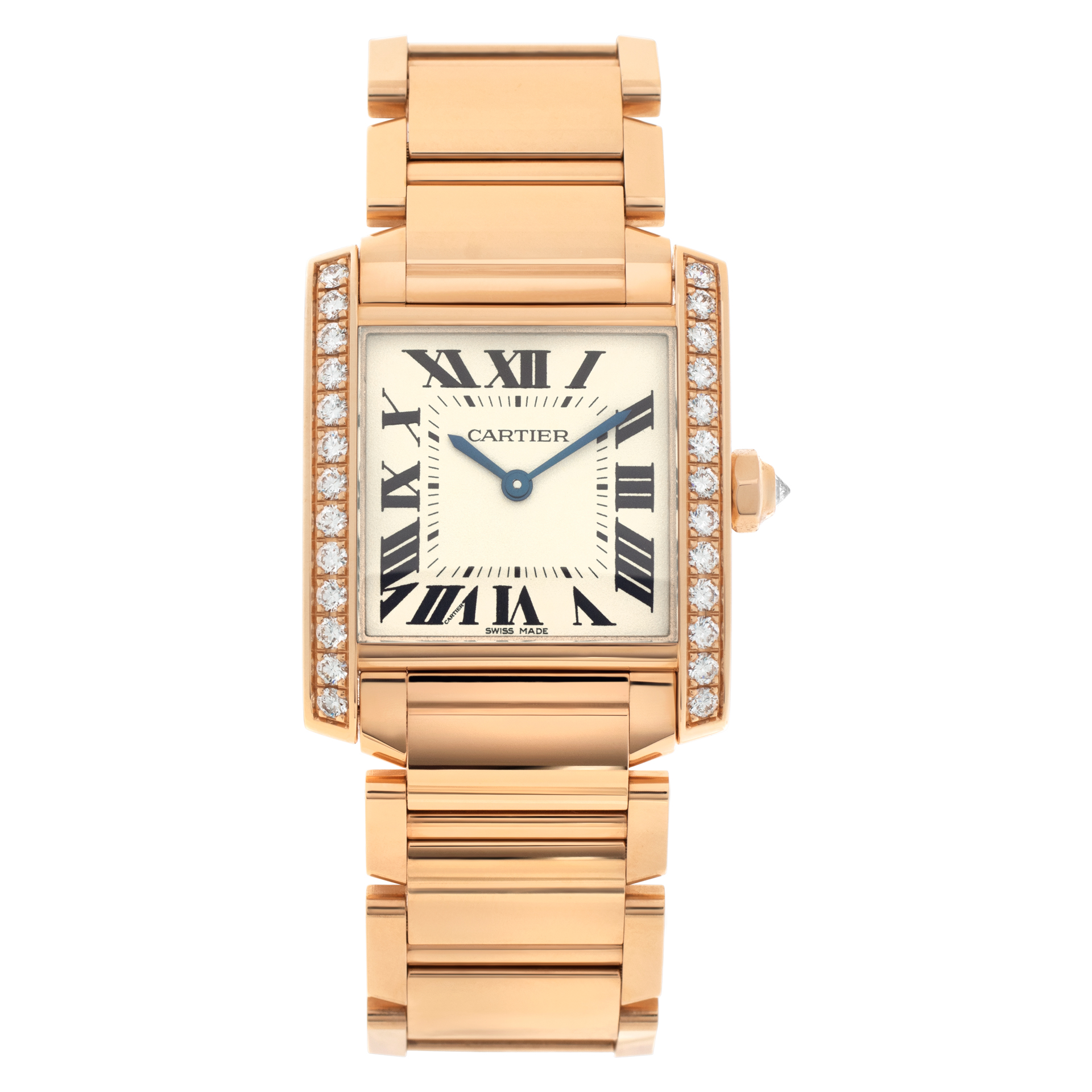 たぬきさん専用　Cartier Tank Francaise スモールモデル Cartier Tank Francaise Small 20mm W51028Q3 Pink Mother Of