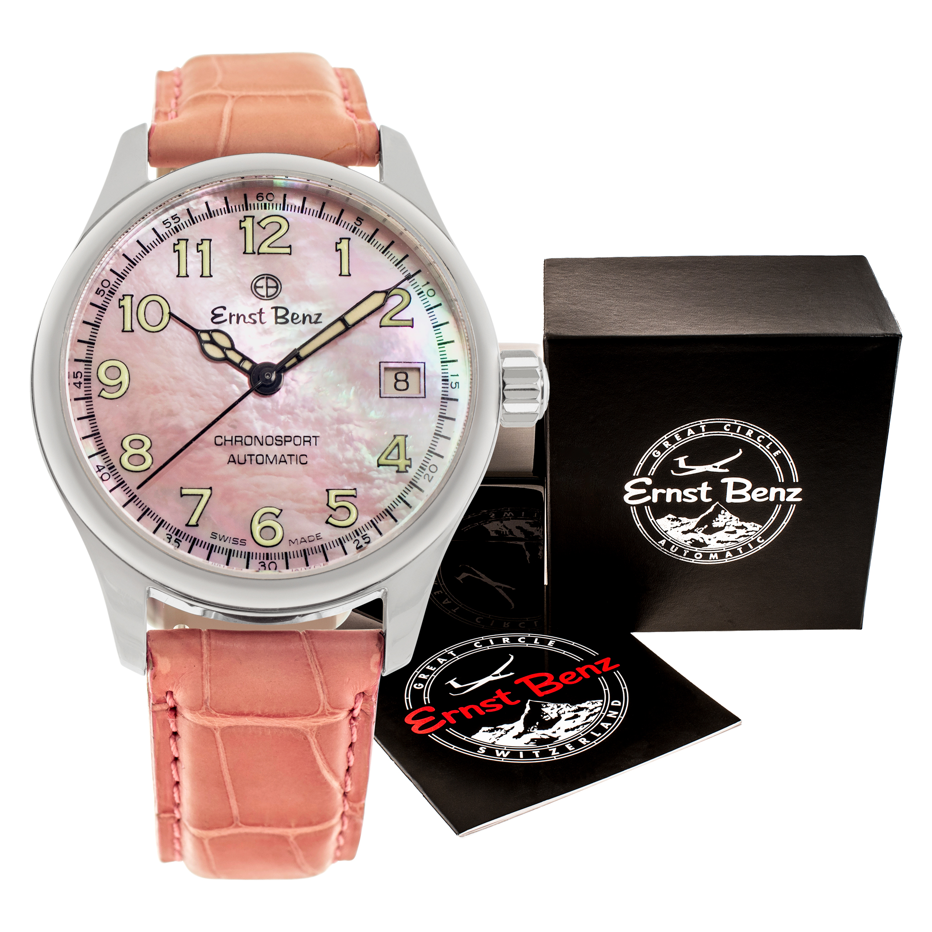 Unused Ernst Benz Chronosport 36mm GC30233 W527112 \_p