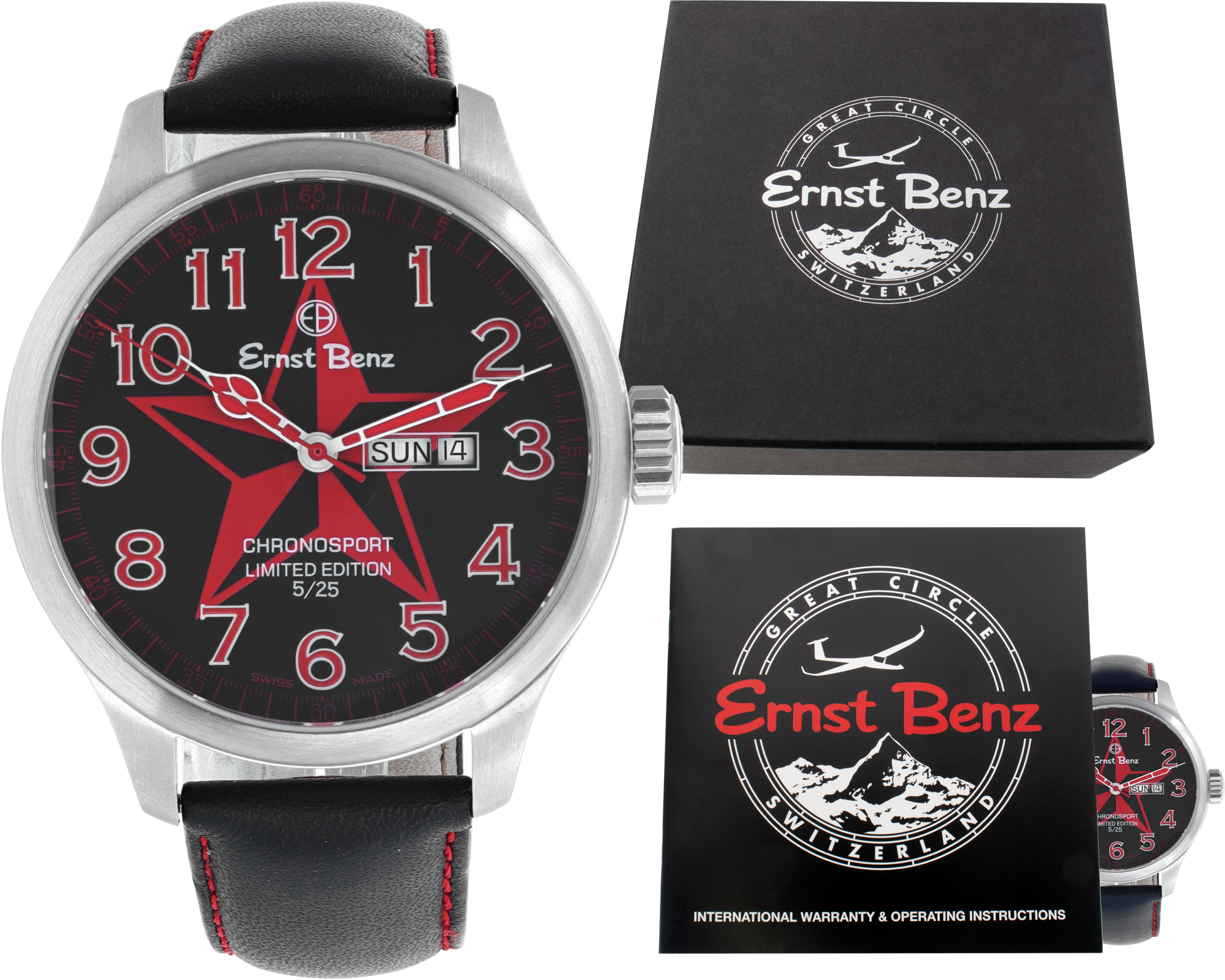 Unused Ernst Benz Chronosport 47mm GC10200-NS1 W527933