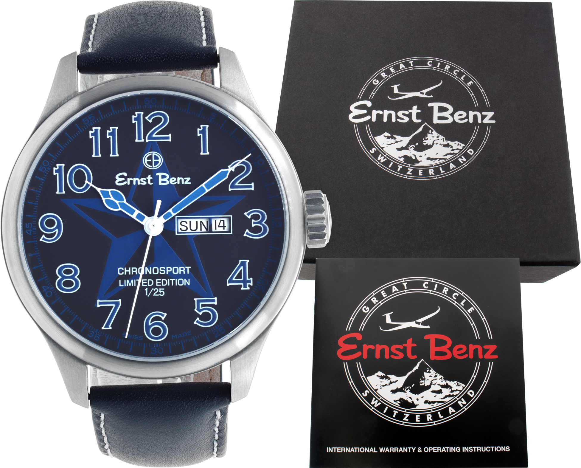 Unused Ernst Benz Chronosport 47mm GC10200-NS W527932 \_p