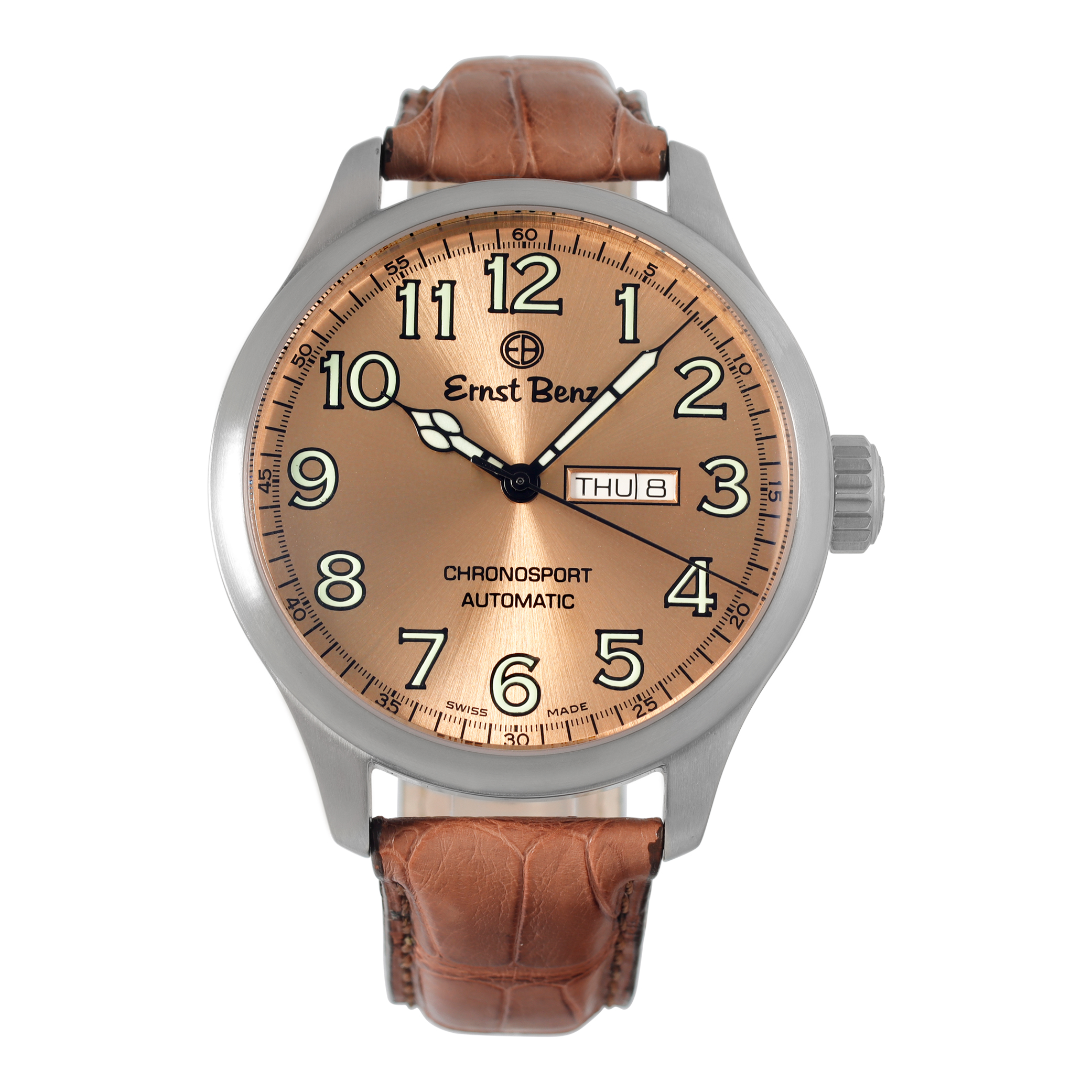 Ernst Benz Chronosport GC10213 stainless steel 47mm auto |