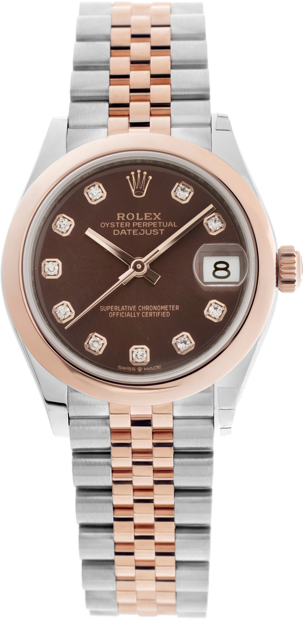 Unused Rolex Datejust 31mm 278241 W525799 
