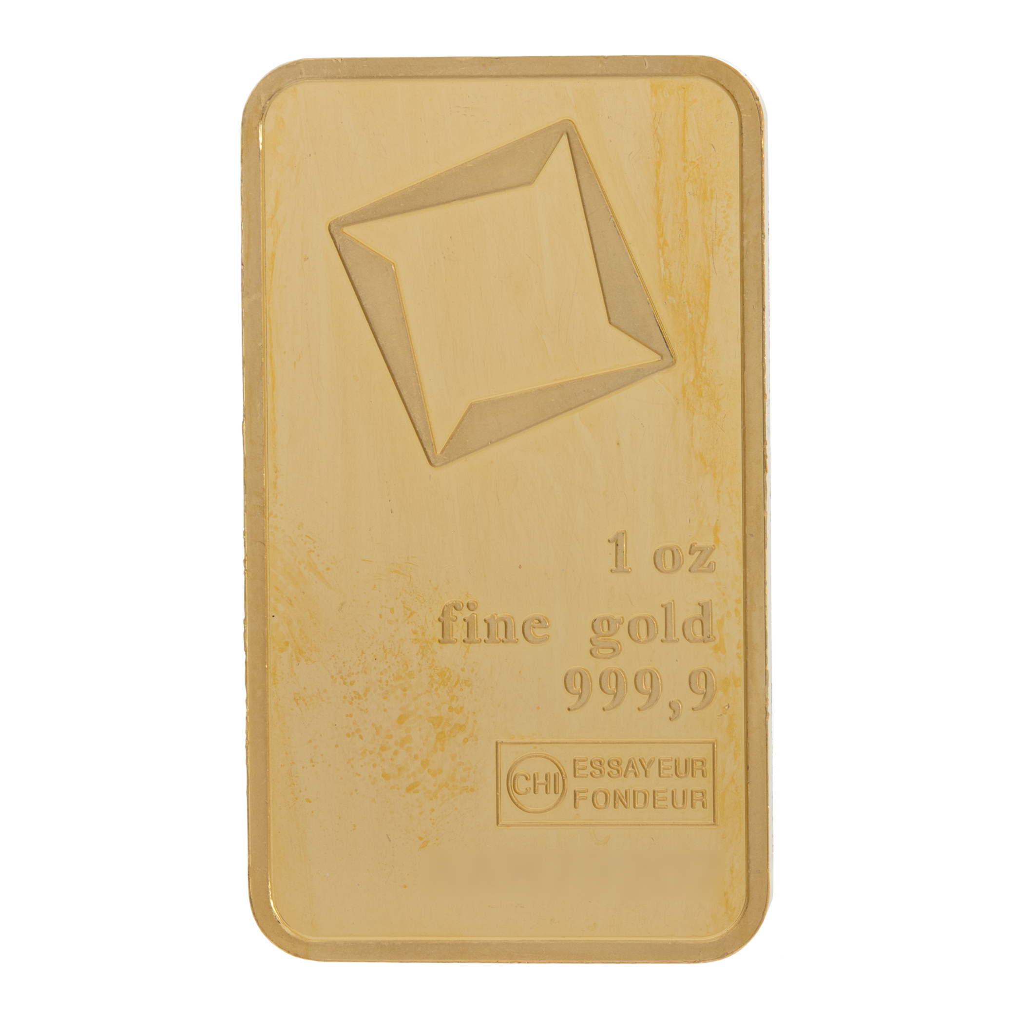 Valcambi Suisse .999 fine gold 1 oz gold bar AA879207 | Gray & Sons
