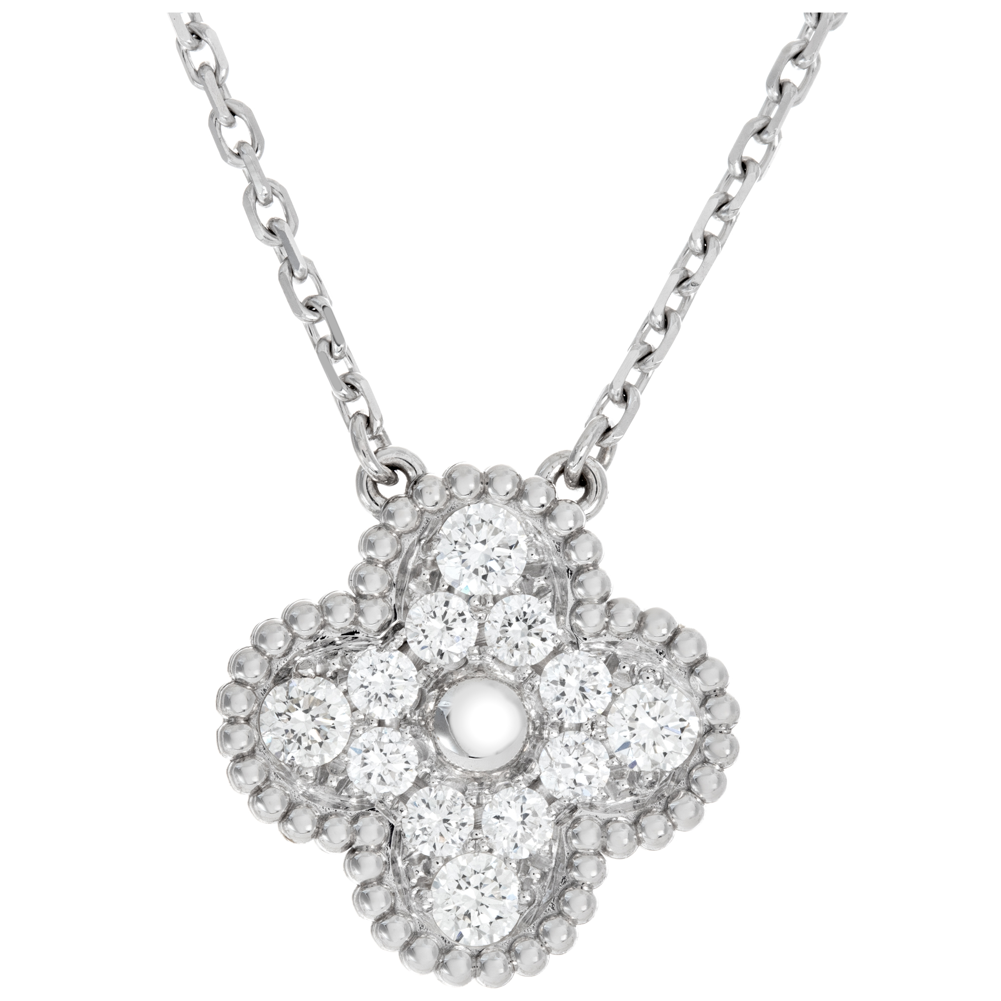 Van Cleef & Arpels Vintage Alhambra pendant necklace in18k