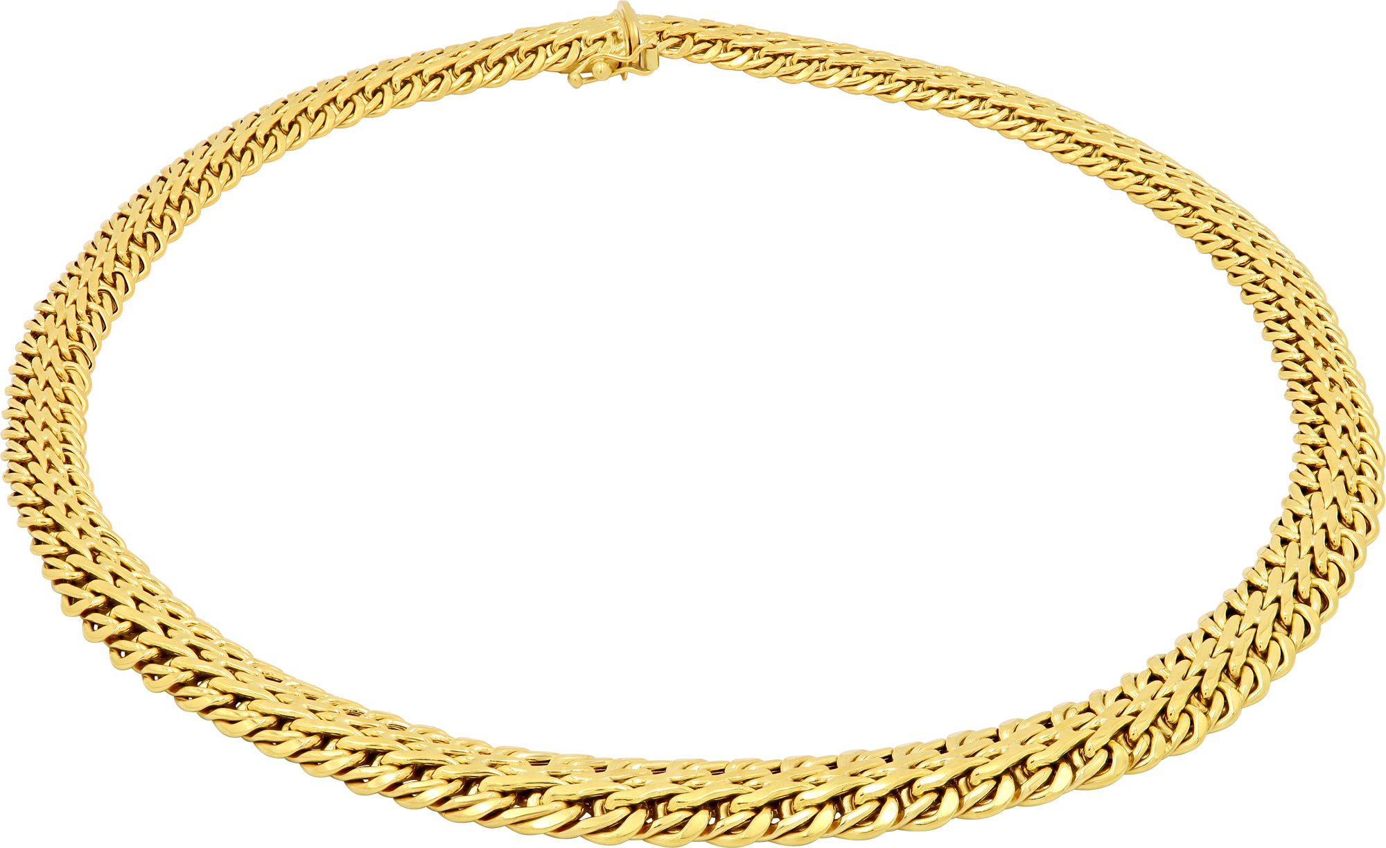Woven Multi-Strand Necklace in 18k yellow gold Made in Italy N519084
