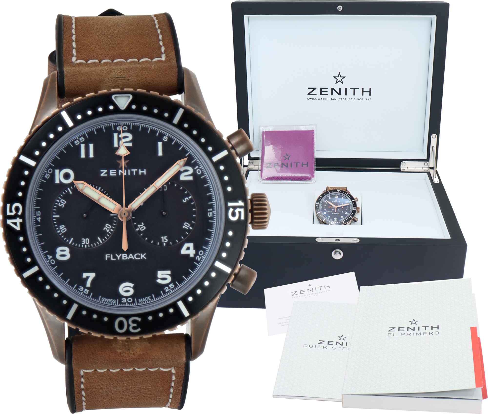 Zenith Flyback Chrono 43mm 29.2240.405 Zenith Flyback Chrono 43mm 29.2240.405