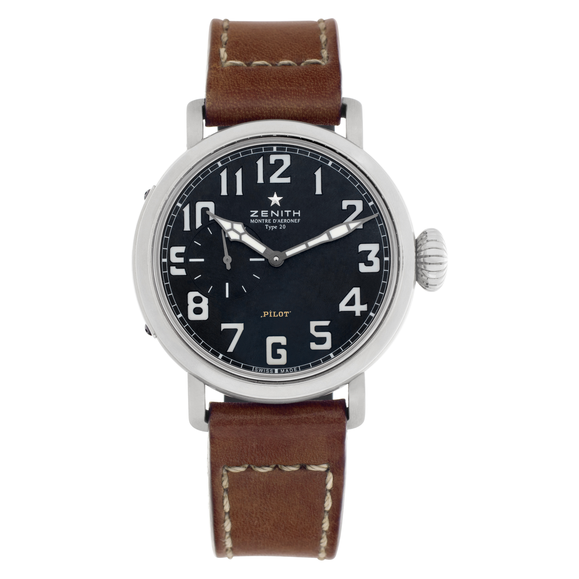 Preowned Zenith Heritage Pilot Type 20 03.1930.681/21.C723