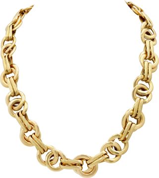 18k yellow gold necklace