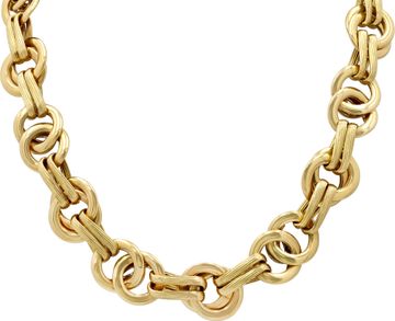 18k yellow gold necklace
