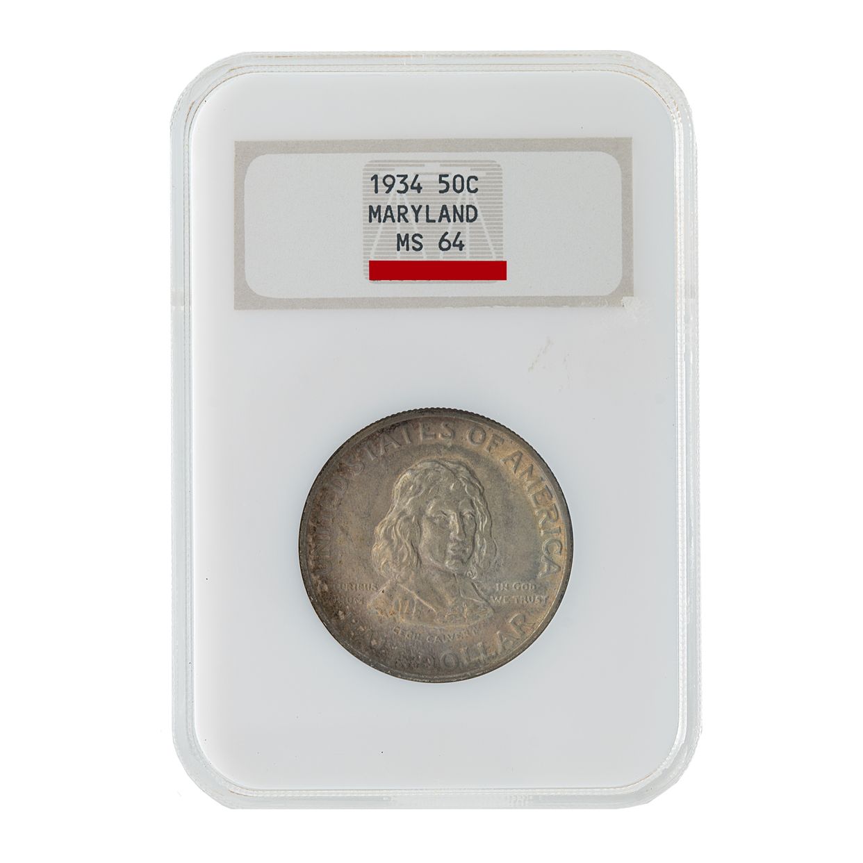 1934 Maryland Tercentary half Dollar commemorative, NGC |