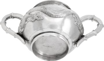 3 piece silver tea set from china