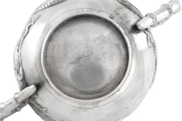 3 piece silver tea set from china