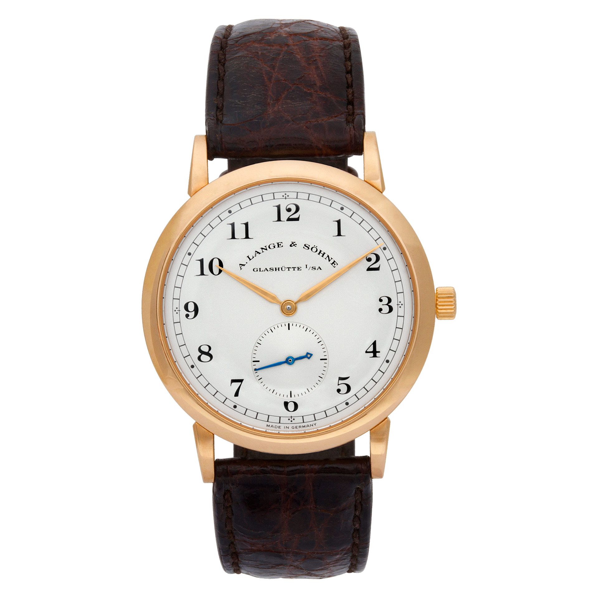 Preowned A. Lange & Sohne Saxonia 206.032 18k rose gold |
