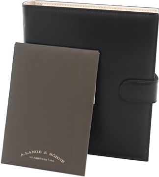 A. Lange & Sohne Datograph 403.035 Platinum black & cream dial 39mm Manual watch