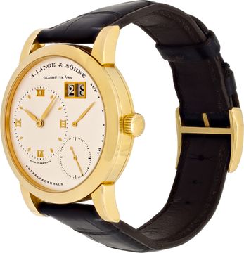 A. Lange & Sohne Lange 1 101.021 18k Yellow Gold mm Manual watch
