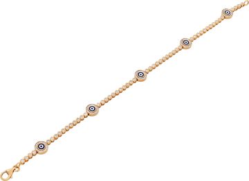 Aaron Basha The Liza evil eye diamond bracelet in 18k rose gold