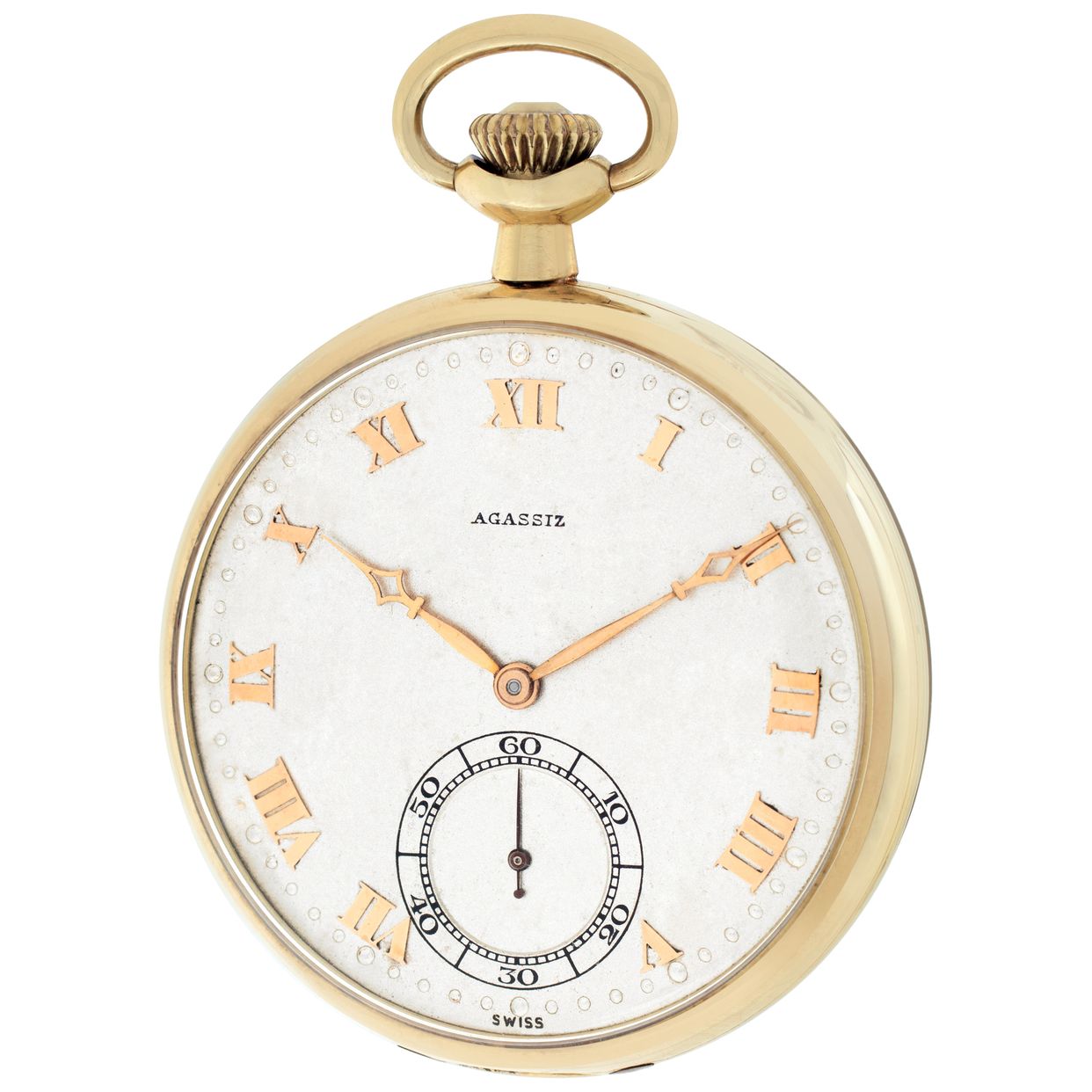 Used Agassiz pocket watch 246181 14k 44mm Manual watch | | Gray & Sons