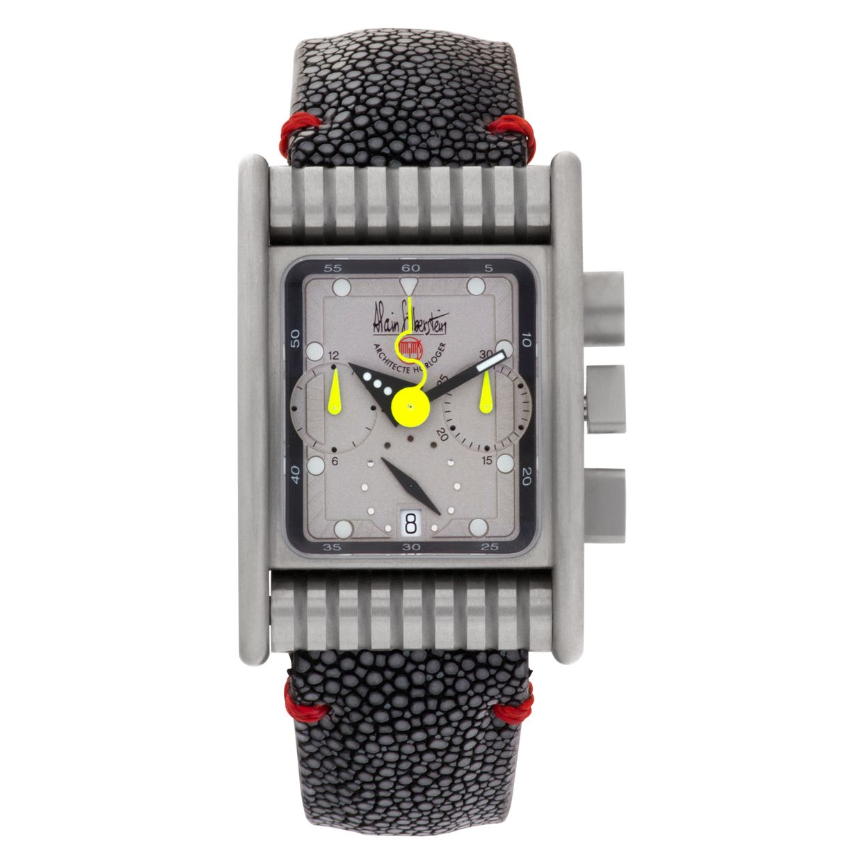 Used Alain Silberstein Krono titanium 32mm auto watch | Gray & Sons